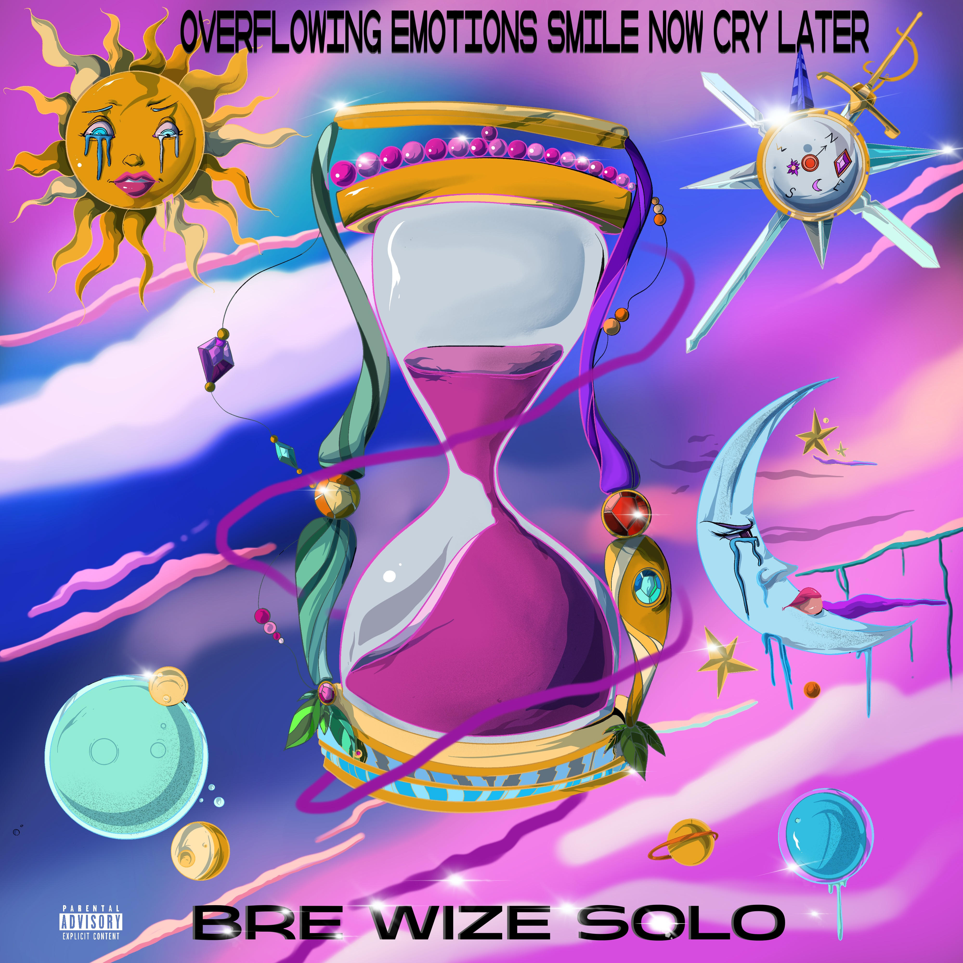 OVERFLOWING EMOTIONS SMILE NOW CRY LATER artwork