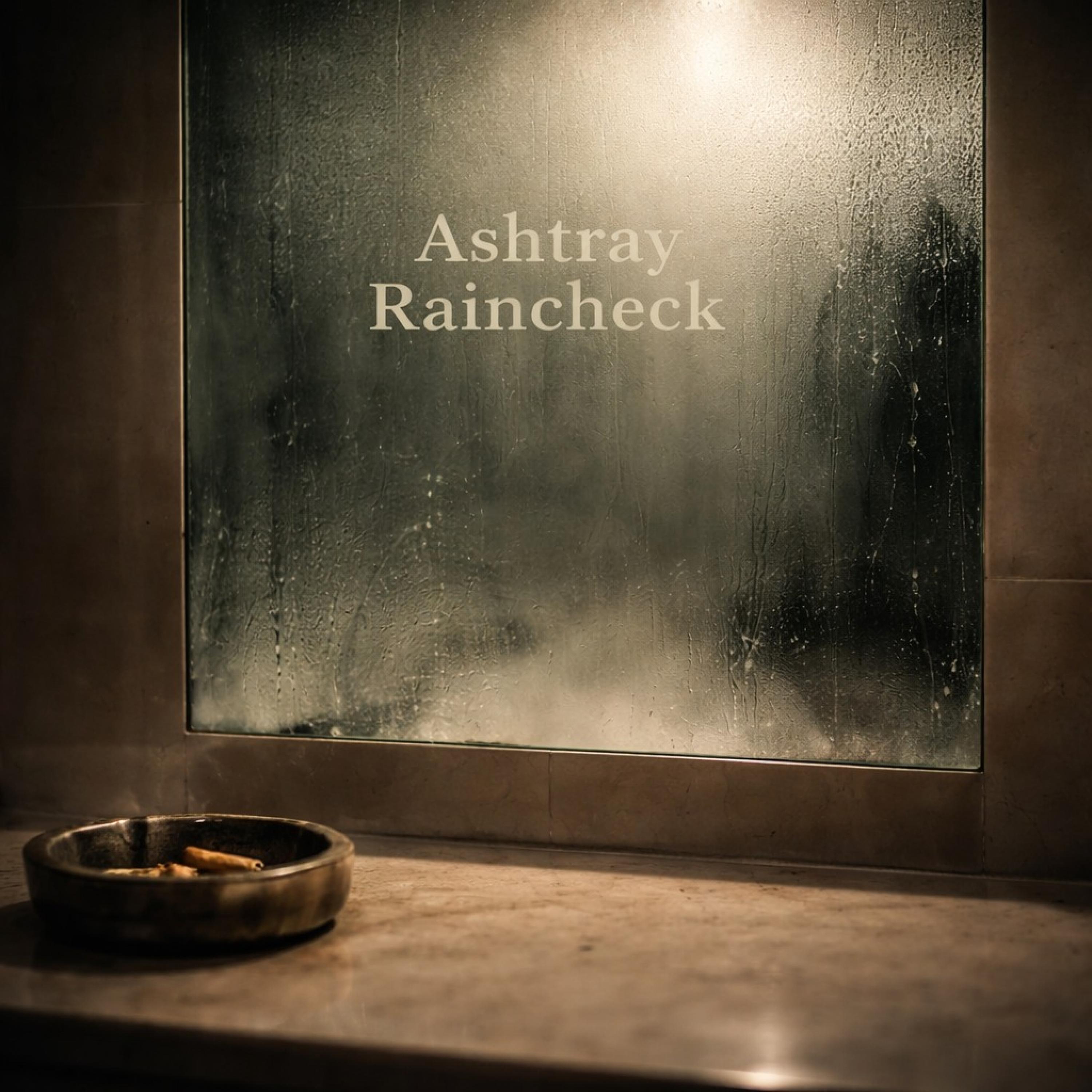 Ashtray Raincheck artwork