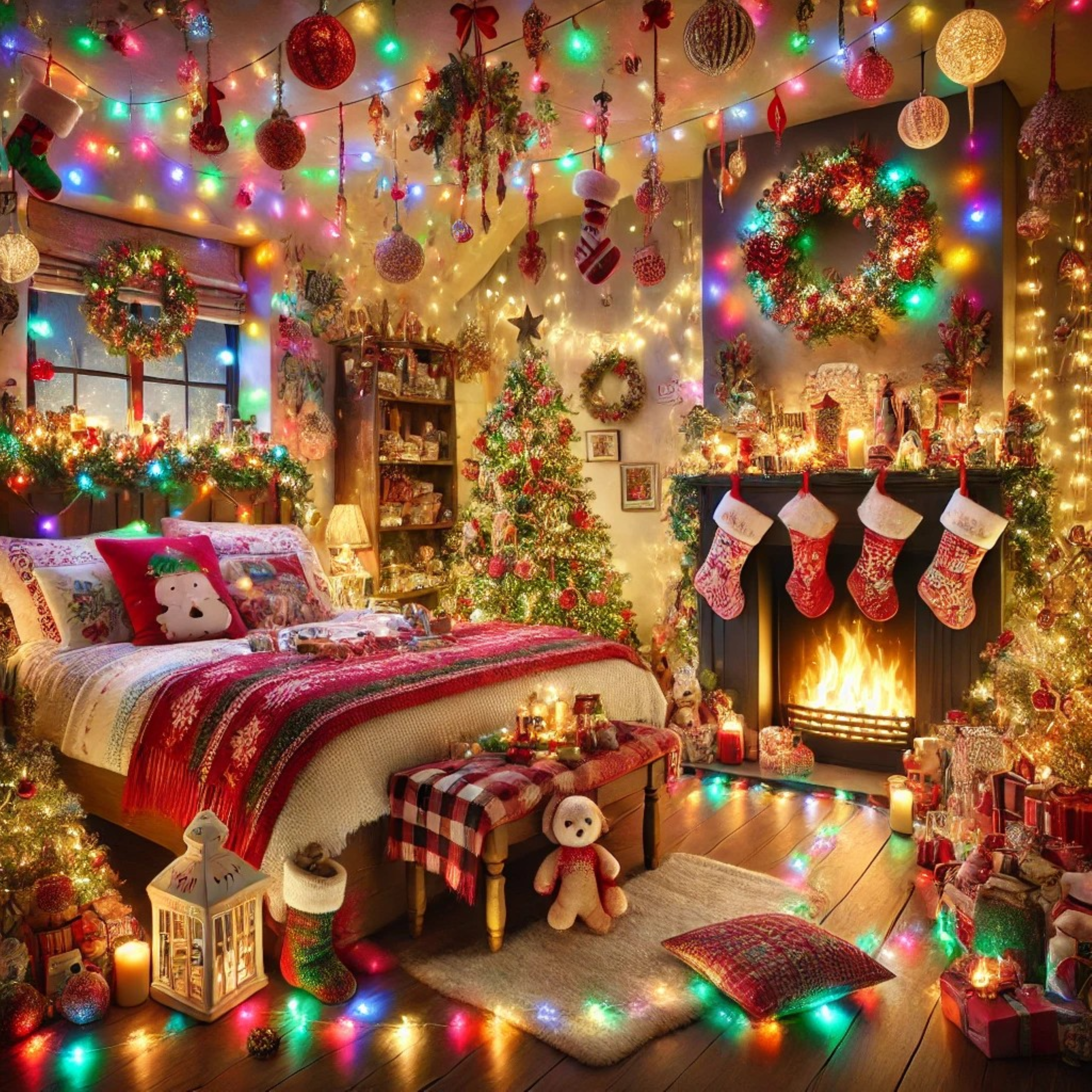 A LoFi Christmas artwork