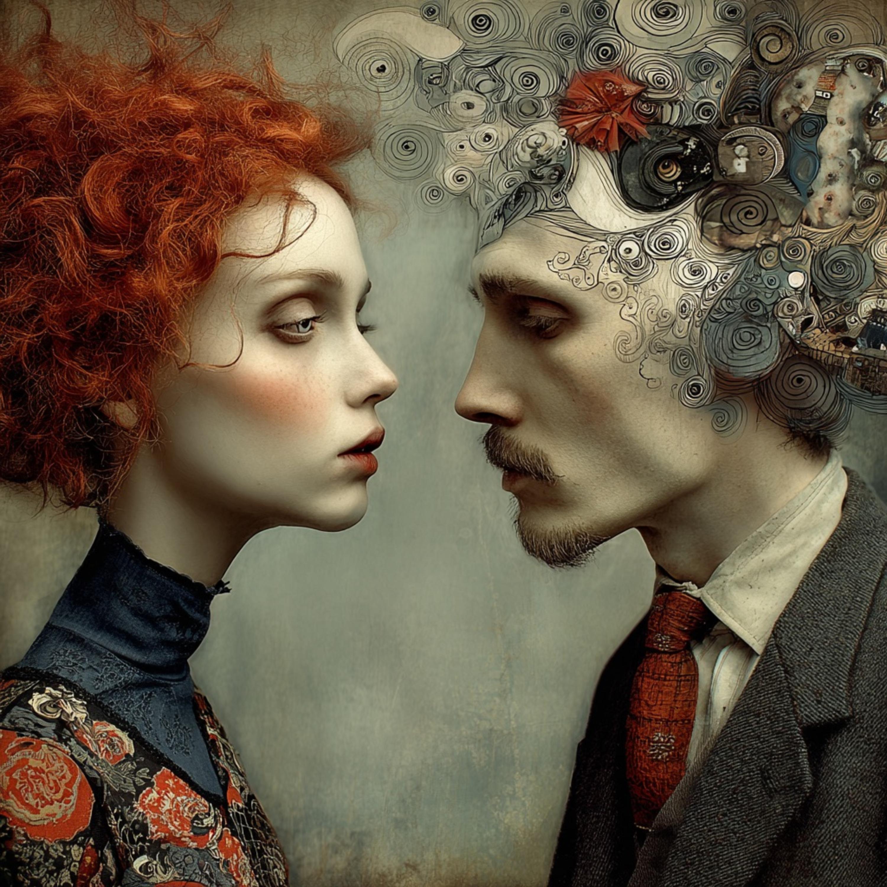 my mind races to you artwork