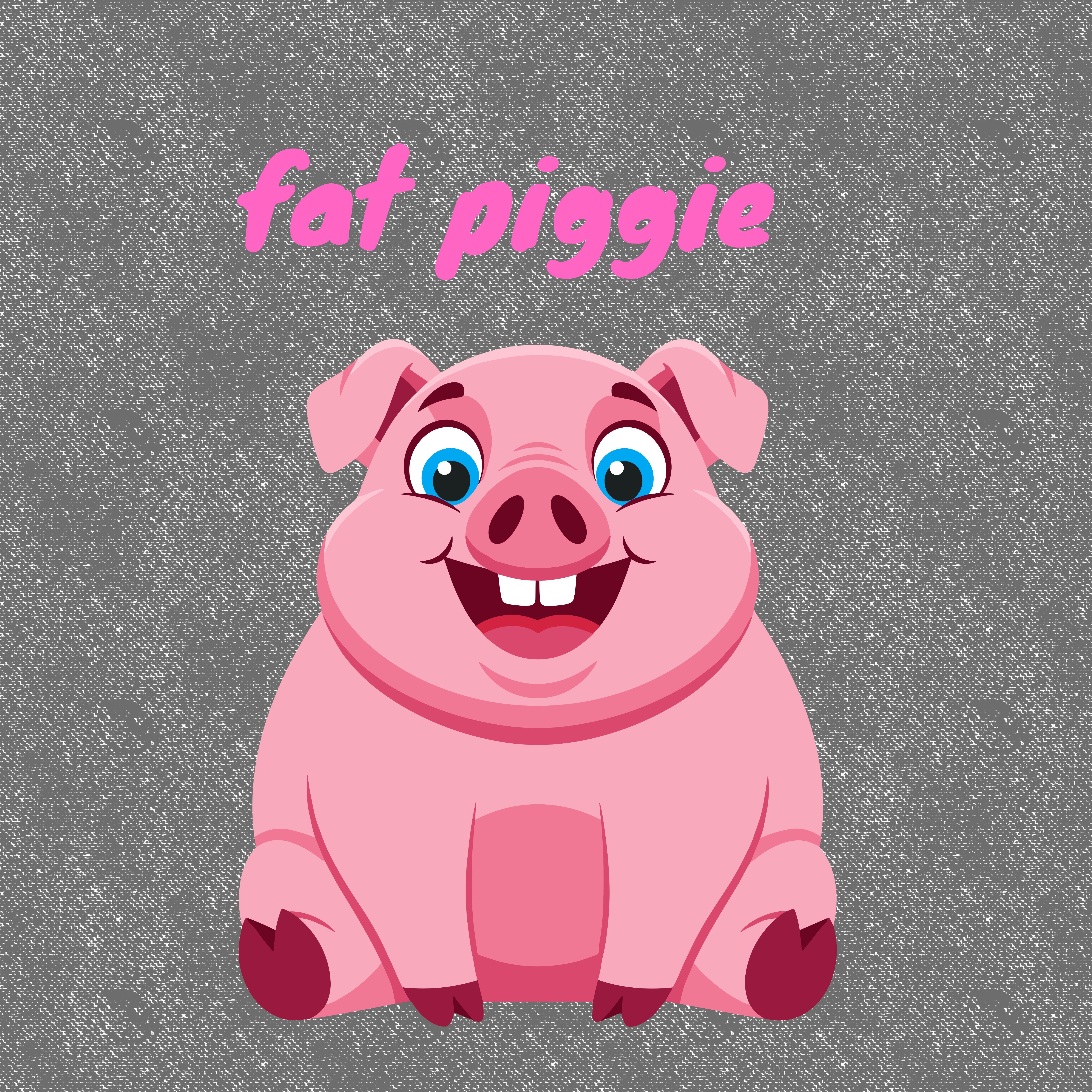 fat piggie artwork