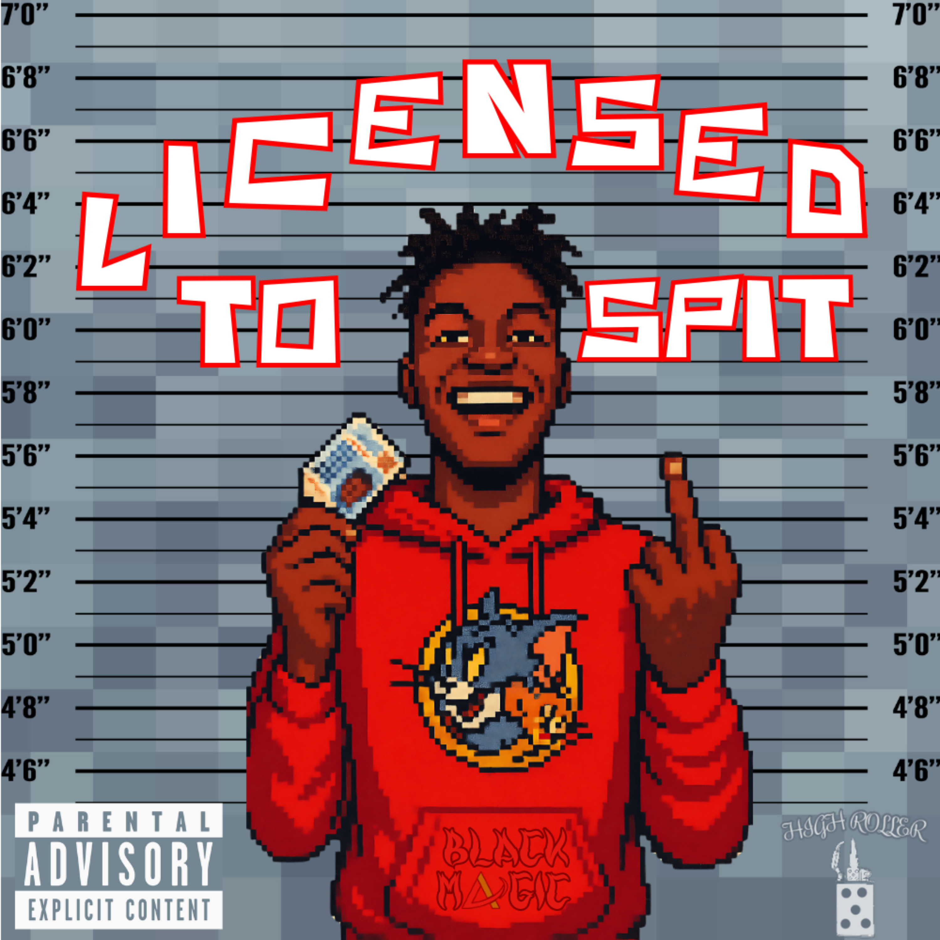 LICENSED TO SPIT artwork