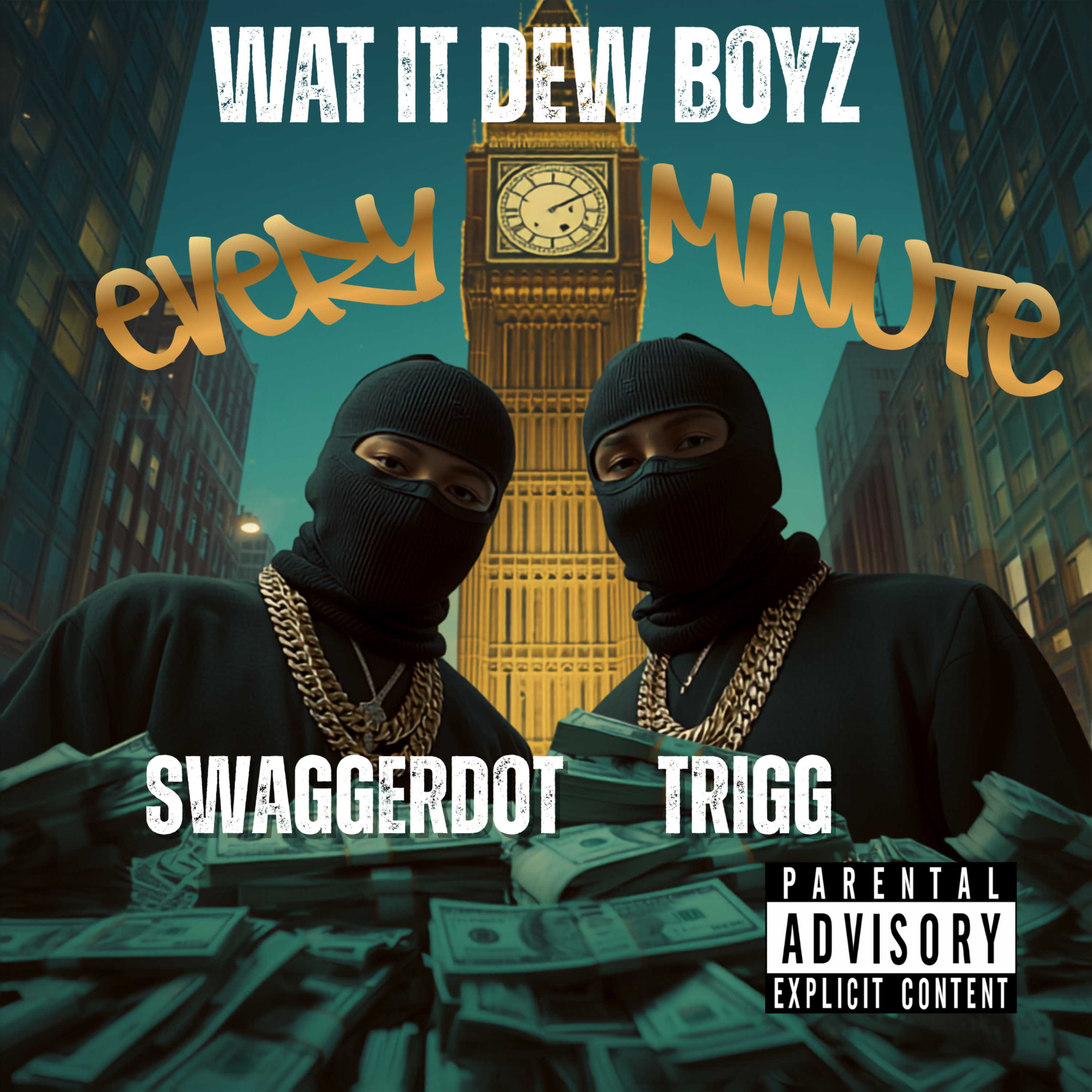 Every Minute TriggxSwaggerDot by Wat It Dew Boyz cover art
