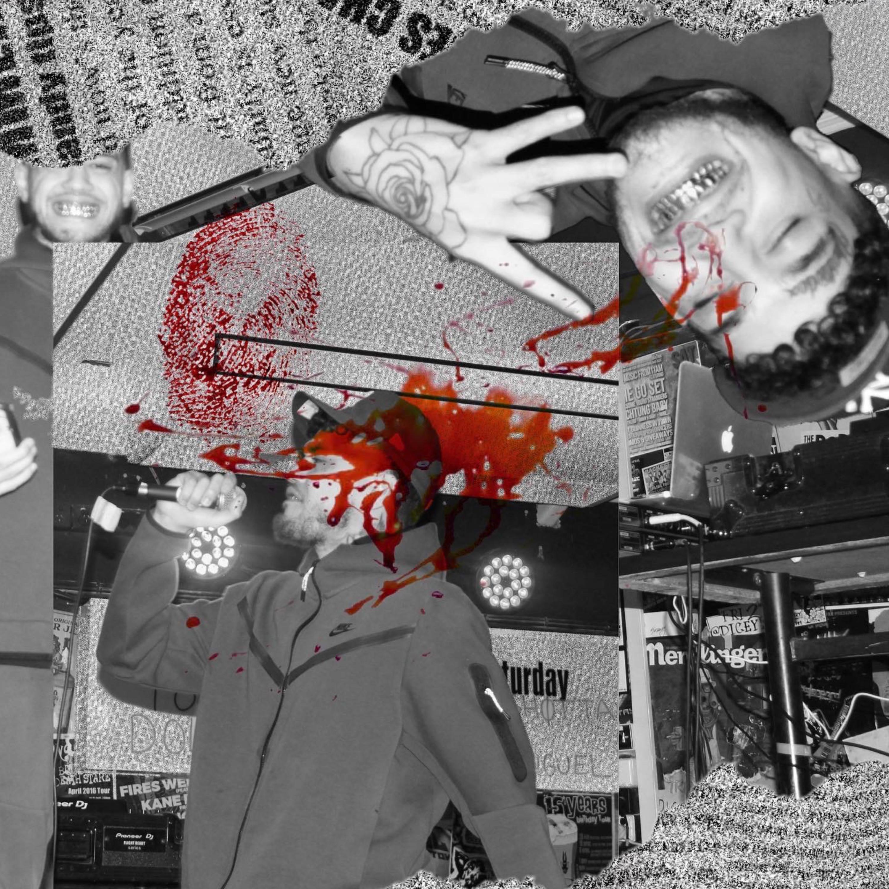 SPITTING BLOOD 1TAKE artwork
