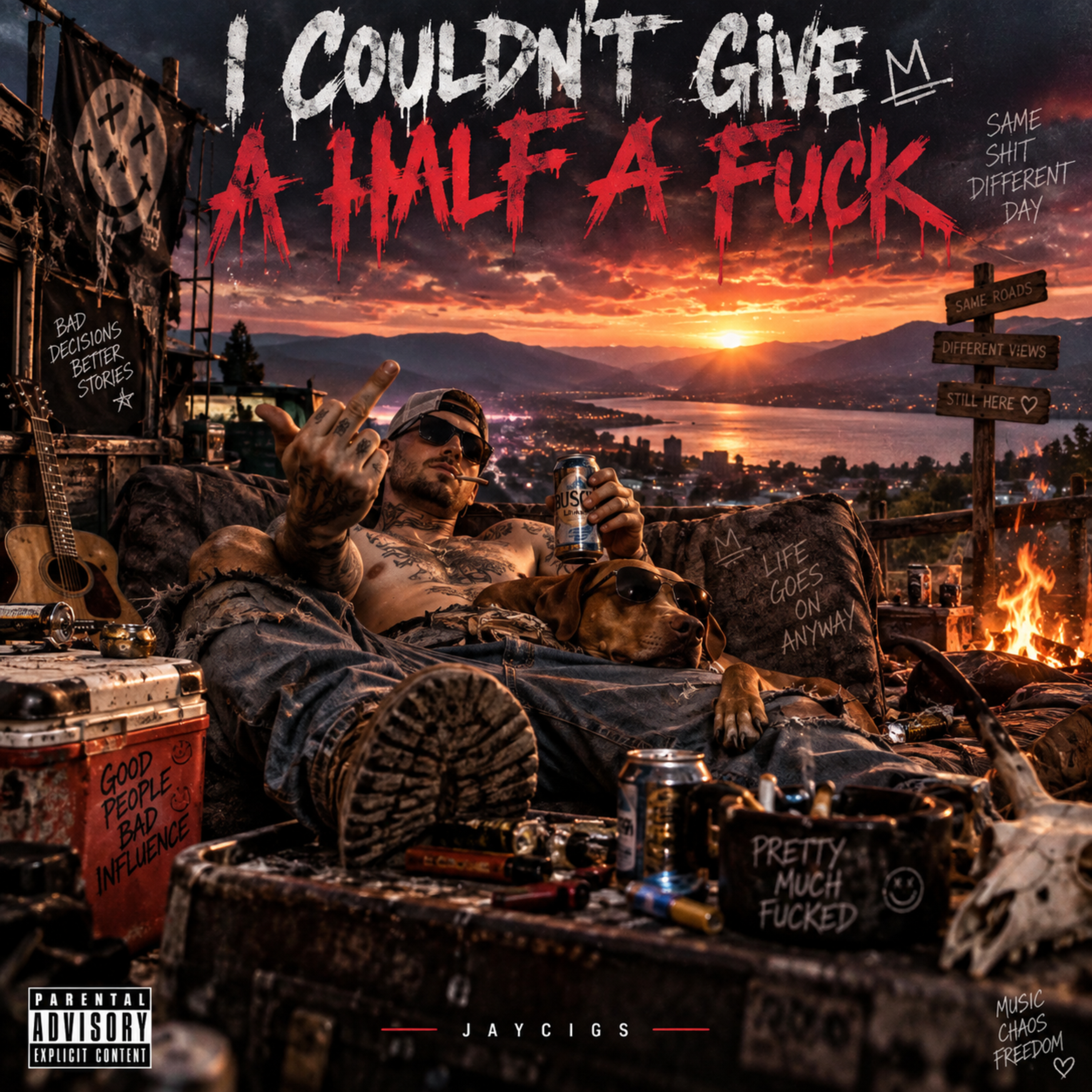 I couldn’t Give Half A Fuck by Jaycigs cover art