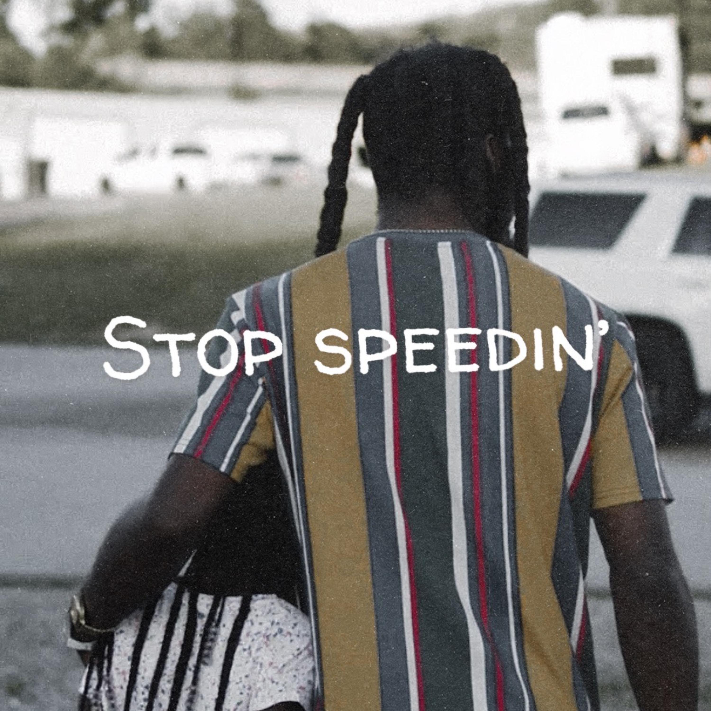 STOP SPEEDIN artwork