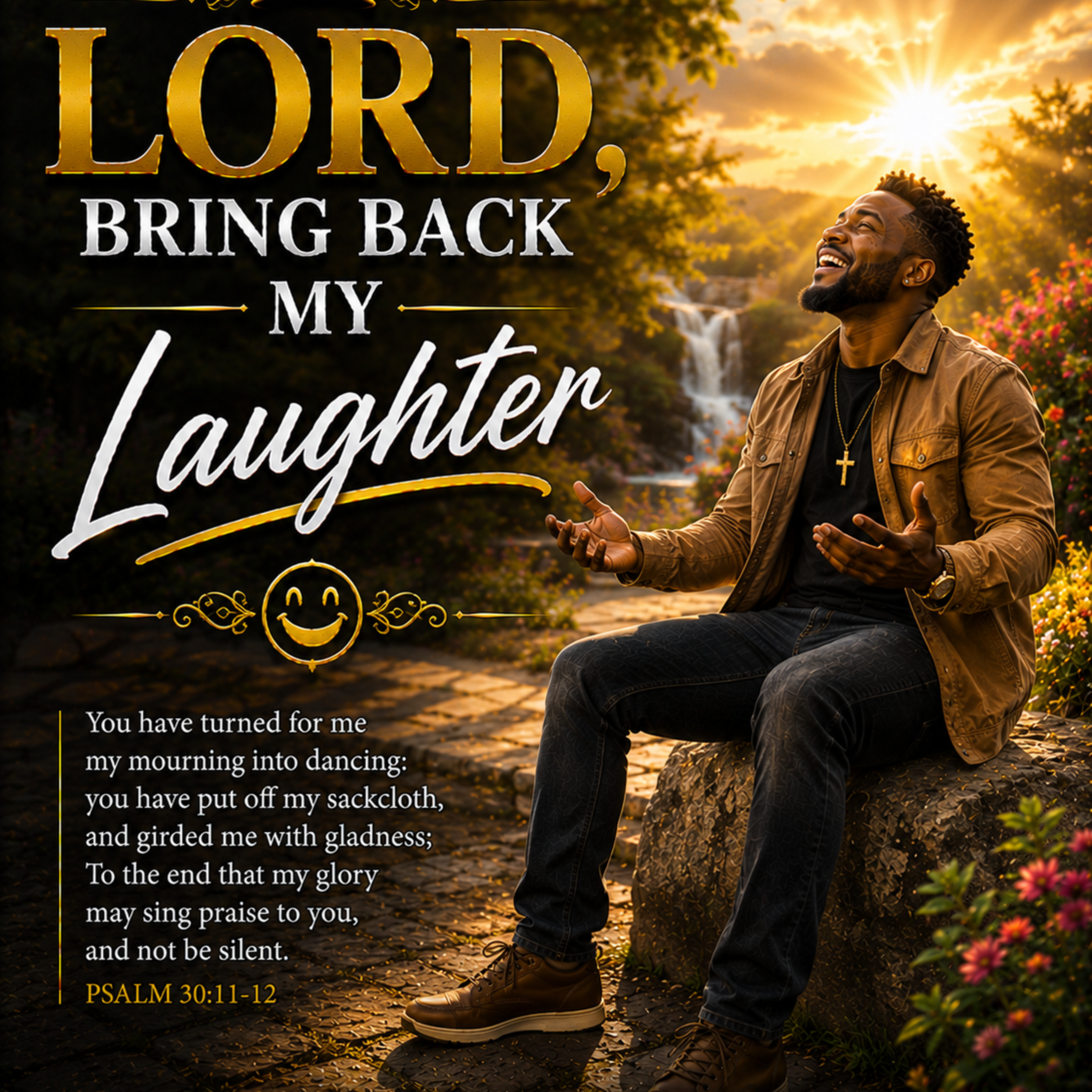 Lord, Bring Back My Laughter by olabode oluwafemi cover art
