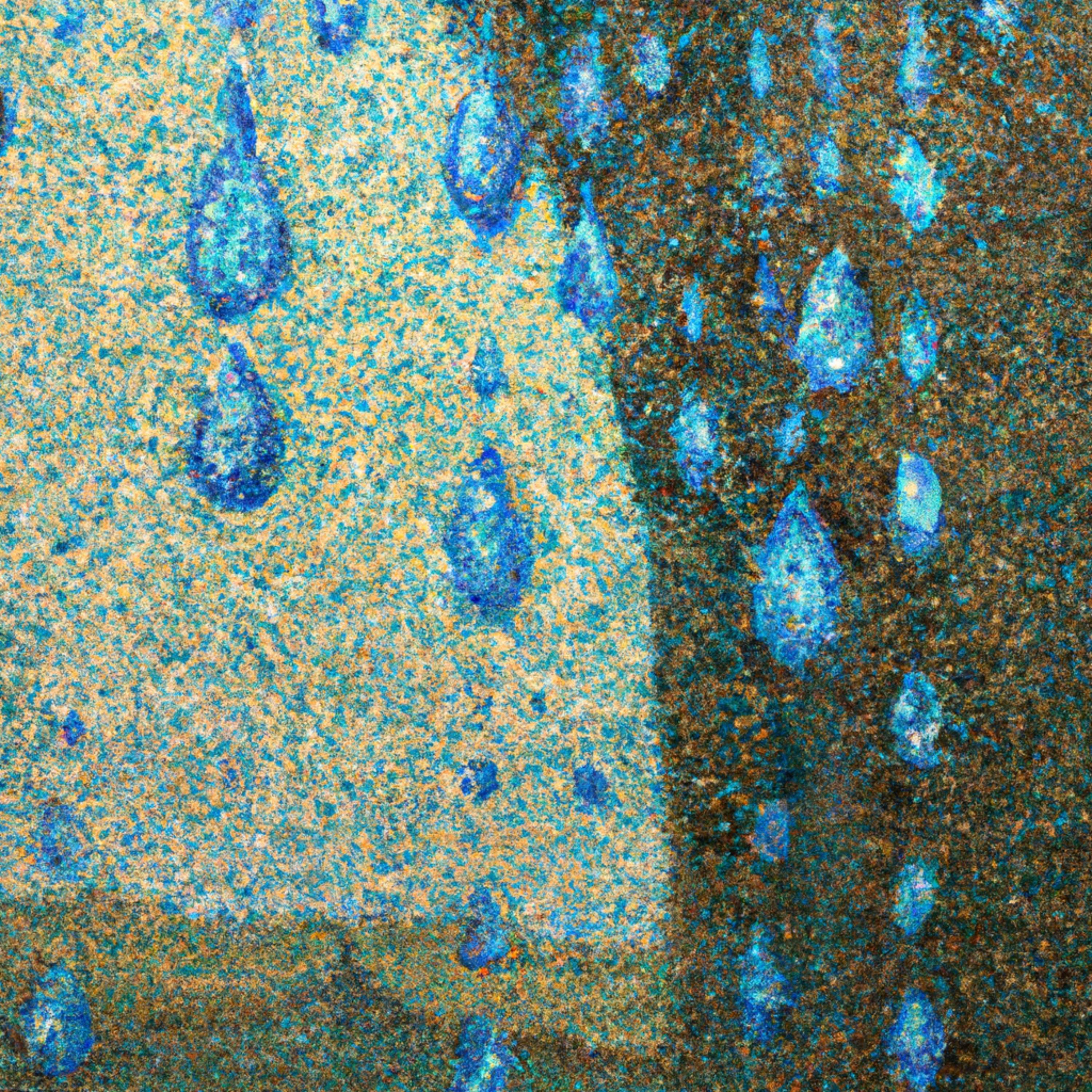 Tiffany’s tears artwork
