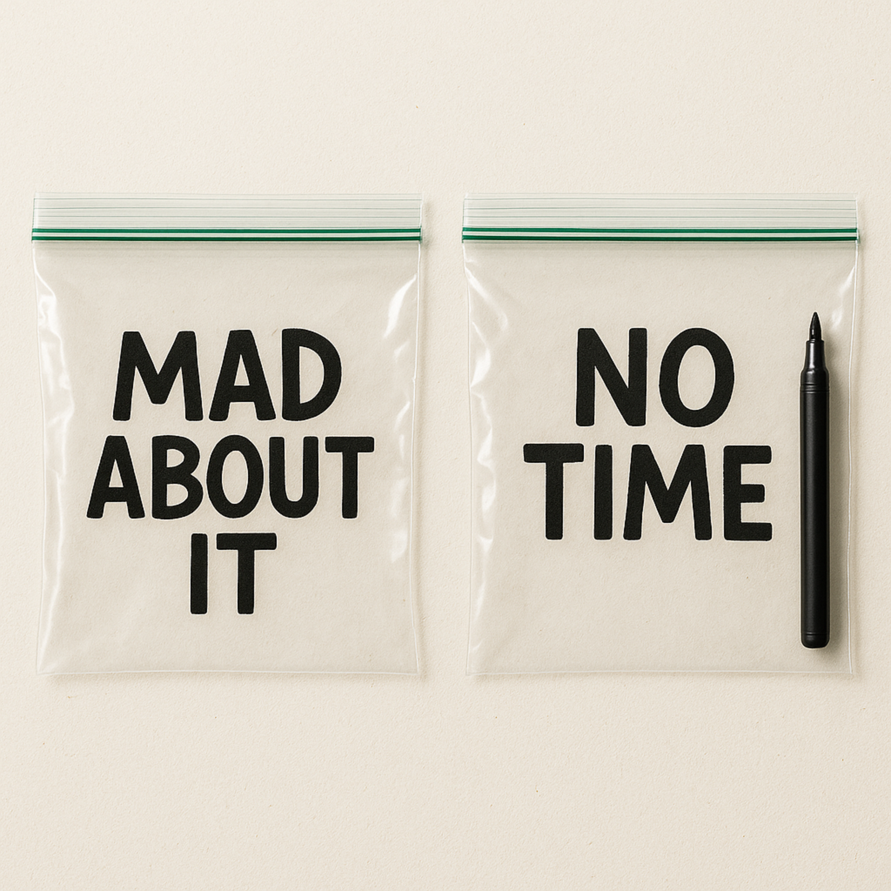 mad about it/no time artwork