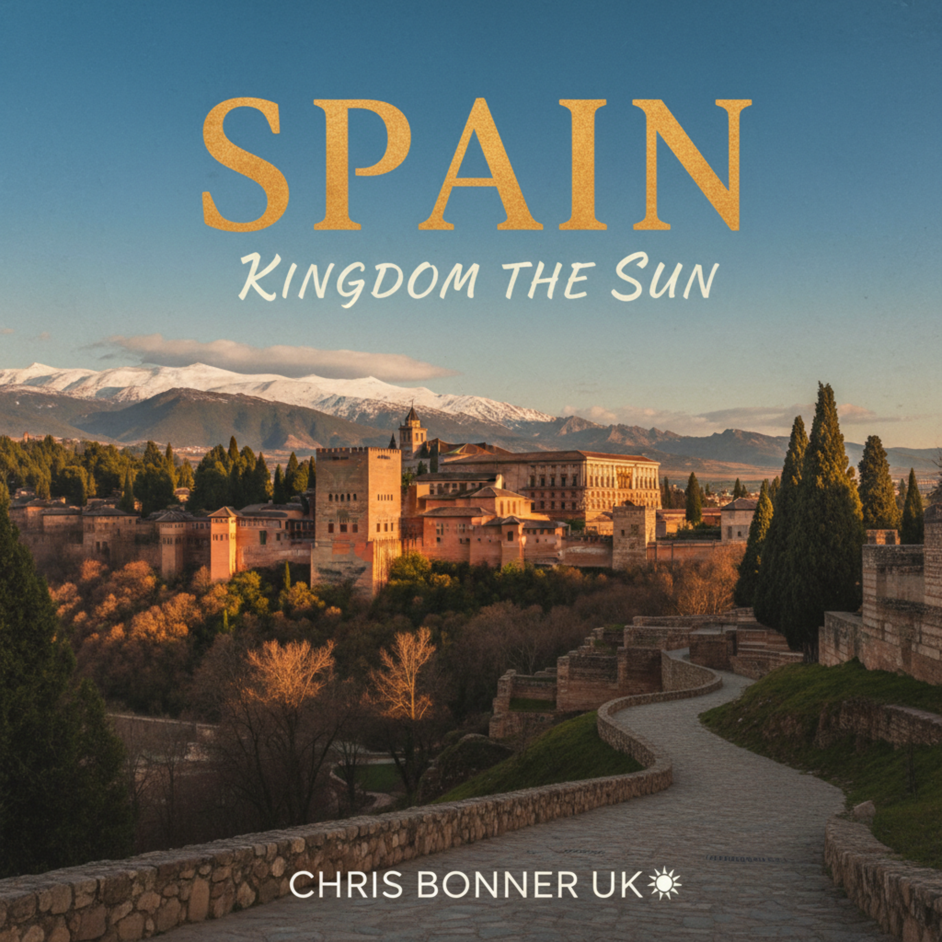 Spain Kingdom of the Sun by Chris Bonner UK cover art
