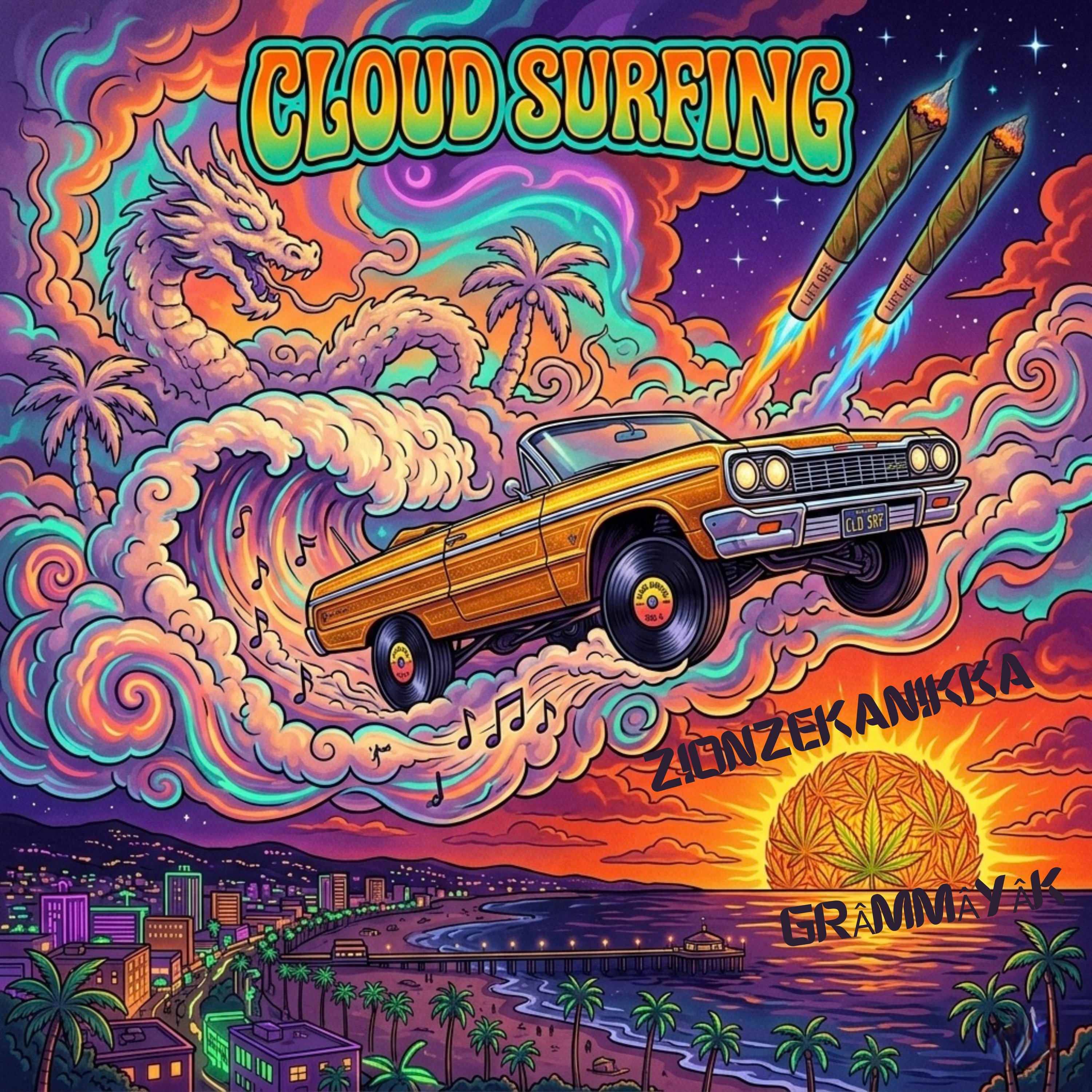Cloud Surfing artwork