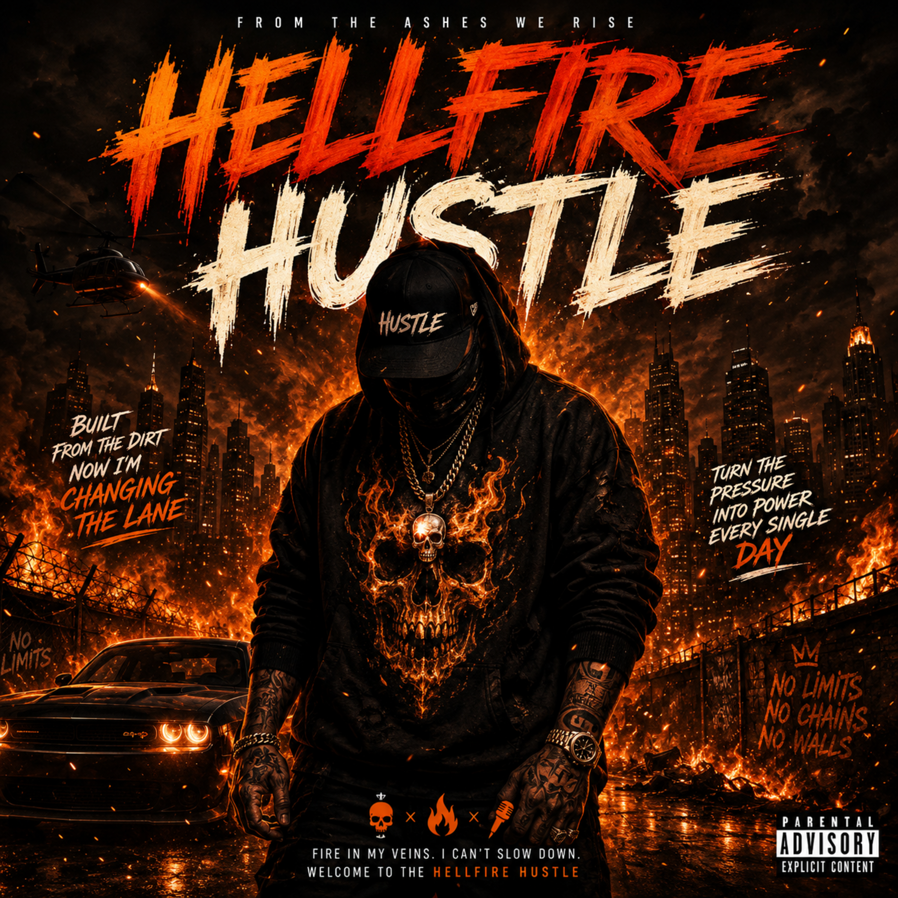 Hellfire Hustle by Roshan Wishwajith cover art