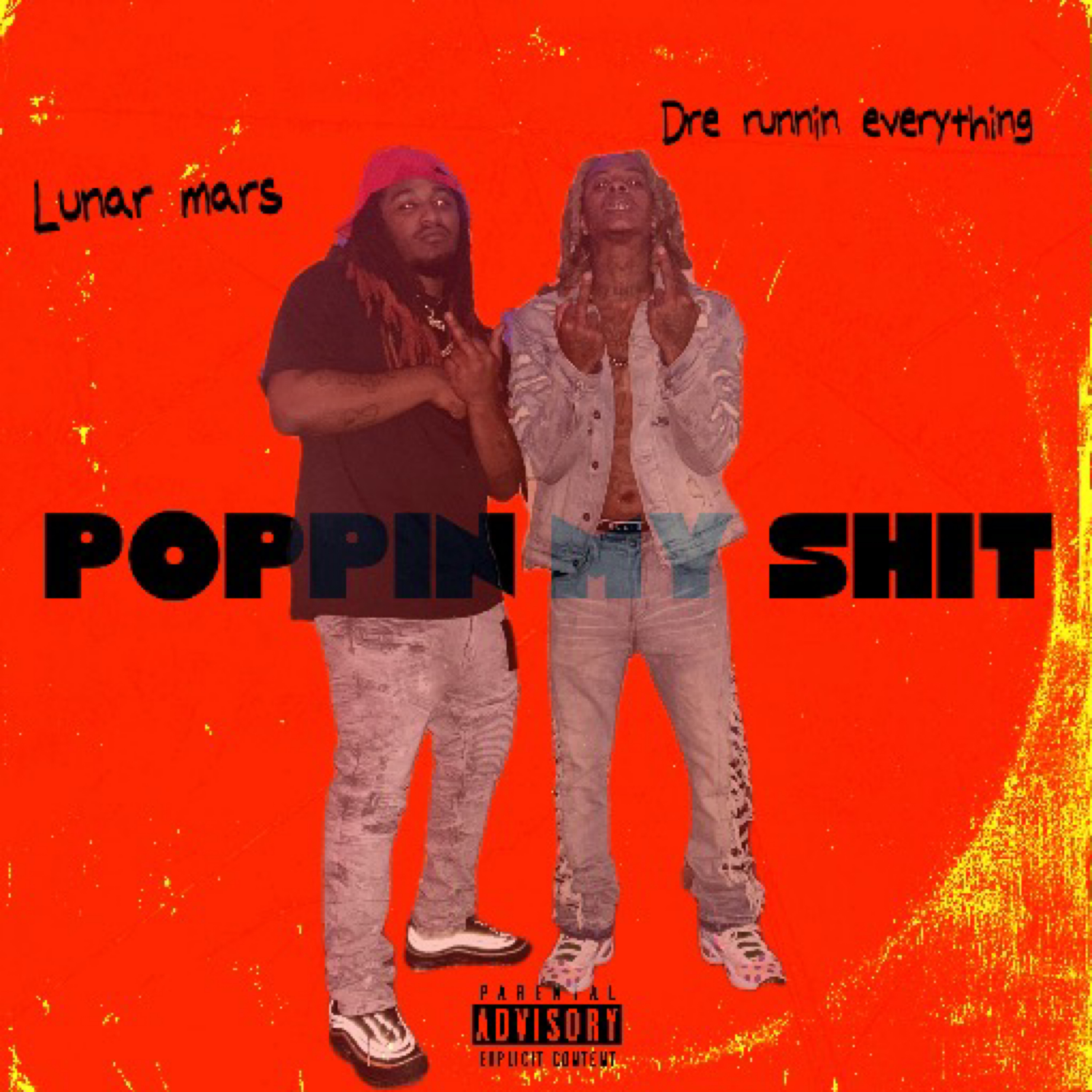 poppin my shit artwork