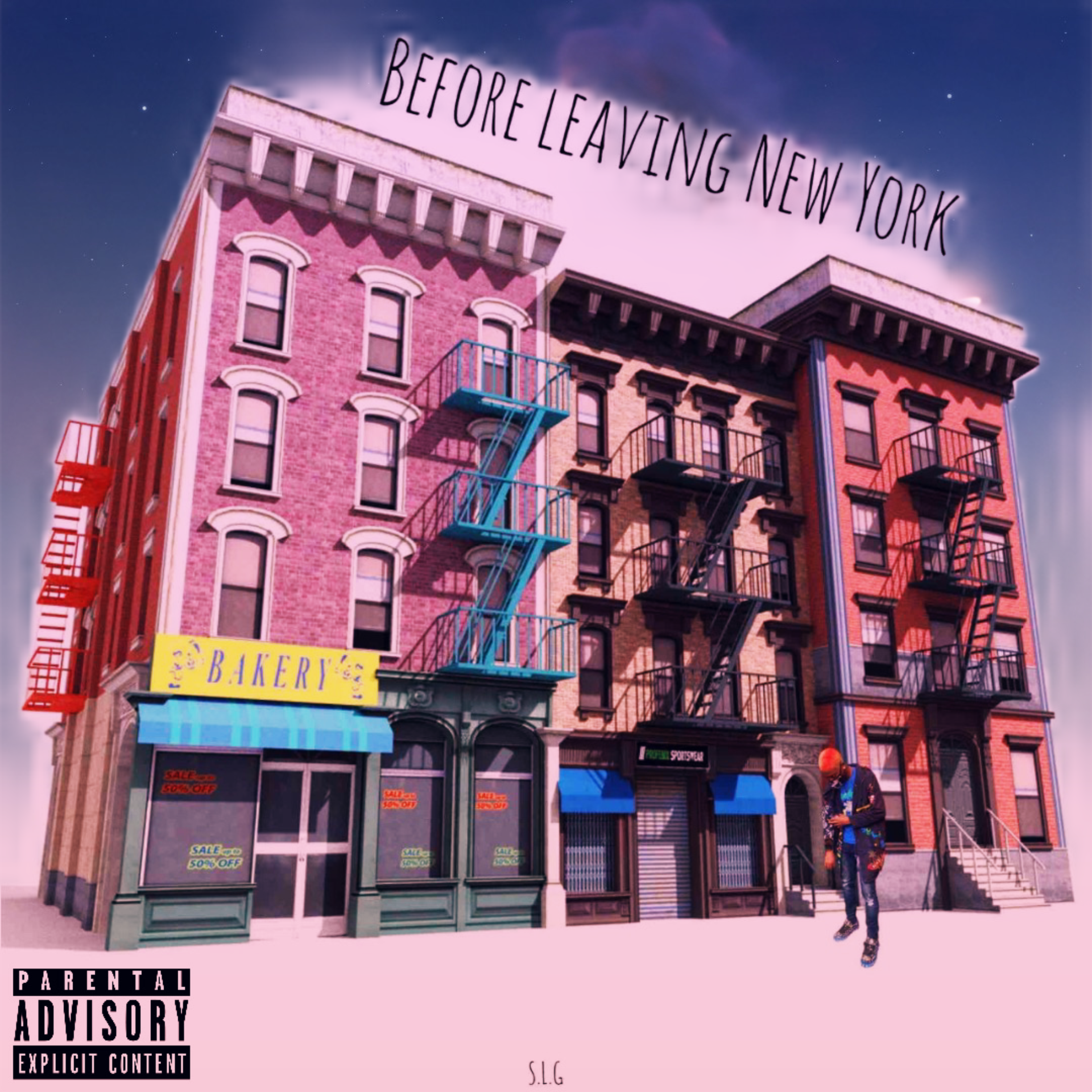 Before Leaving NewYork artwork