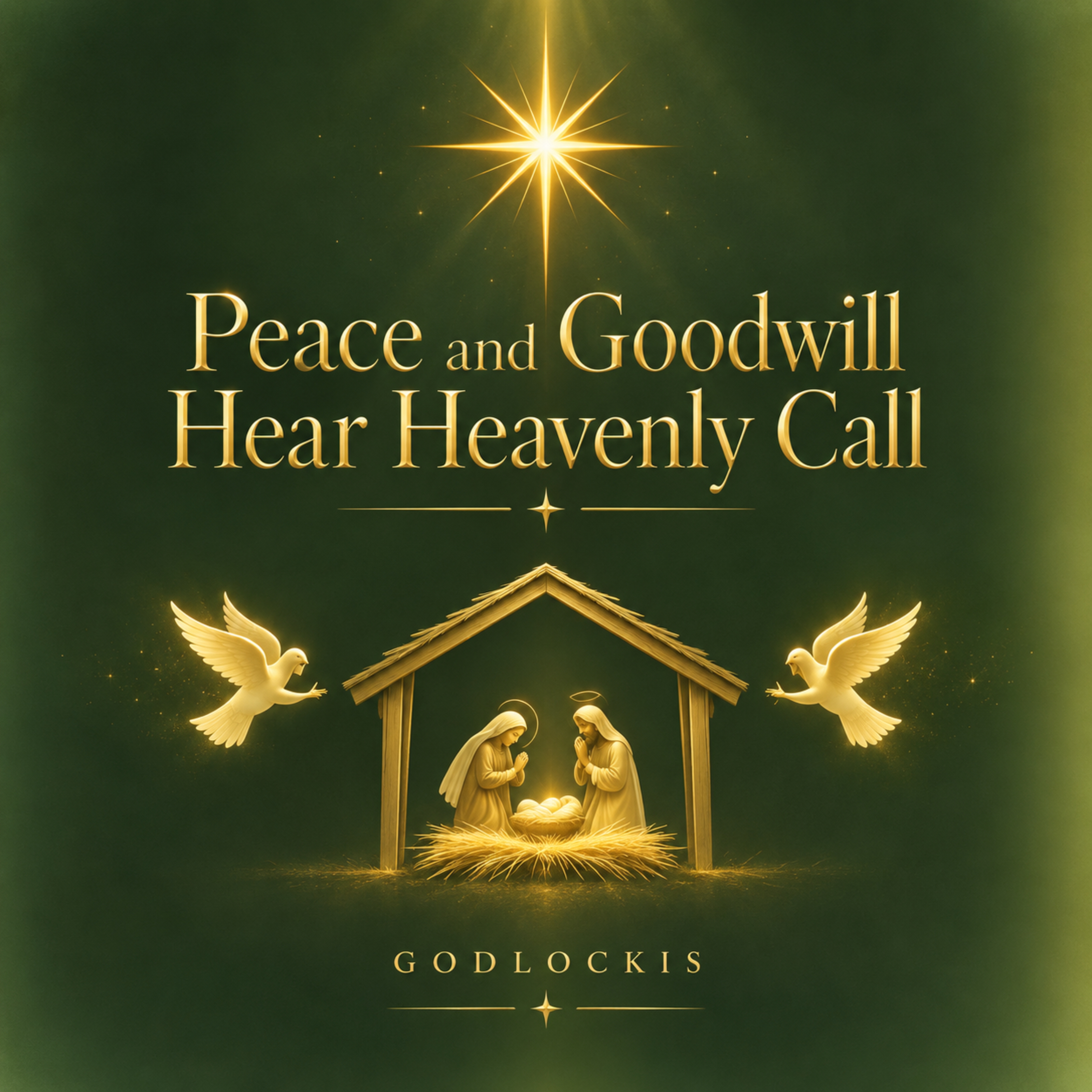 Peace and Goodwill Hear Heavenly Call by Godlockis cover art