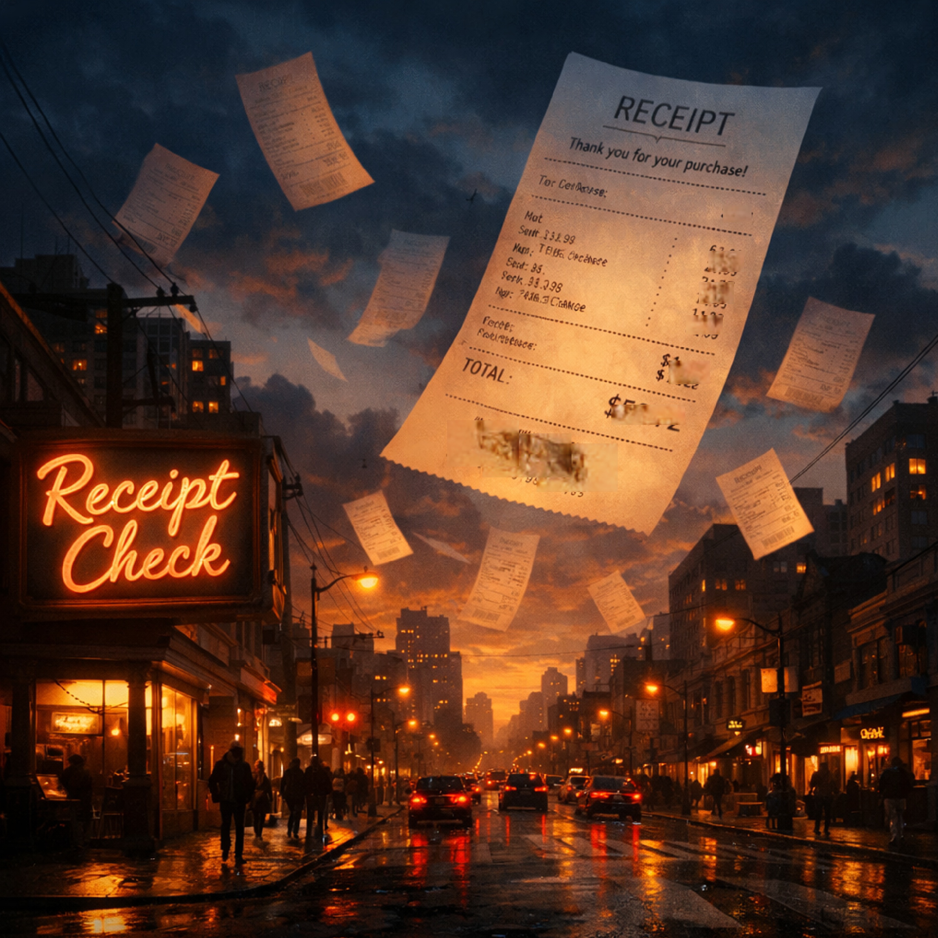 Receipt Check artwork