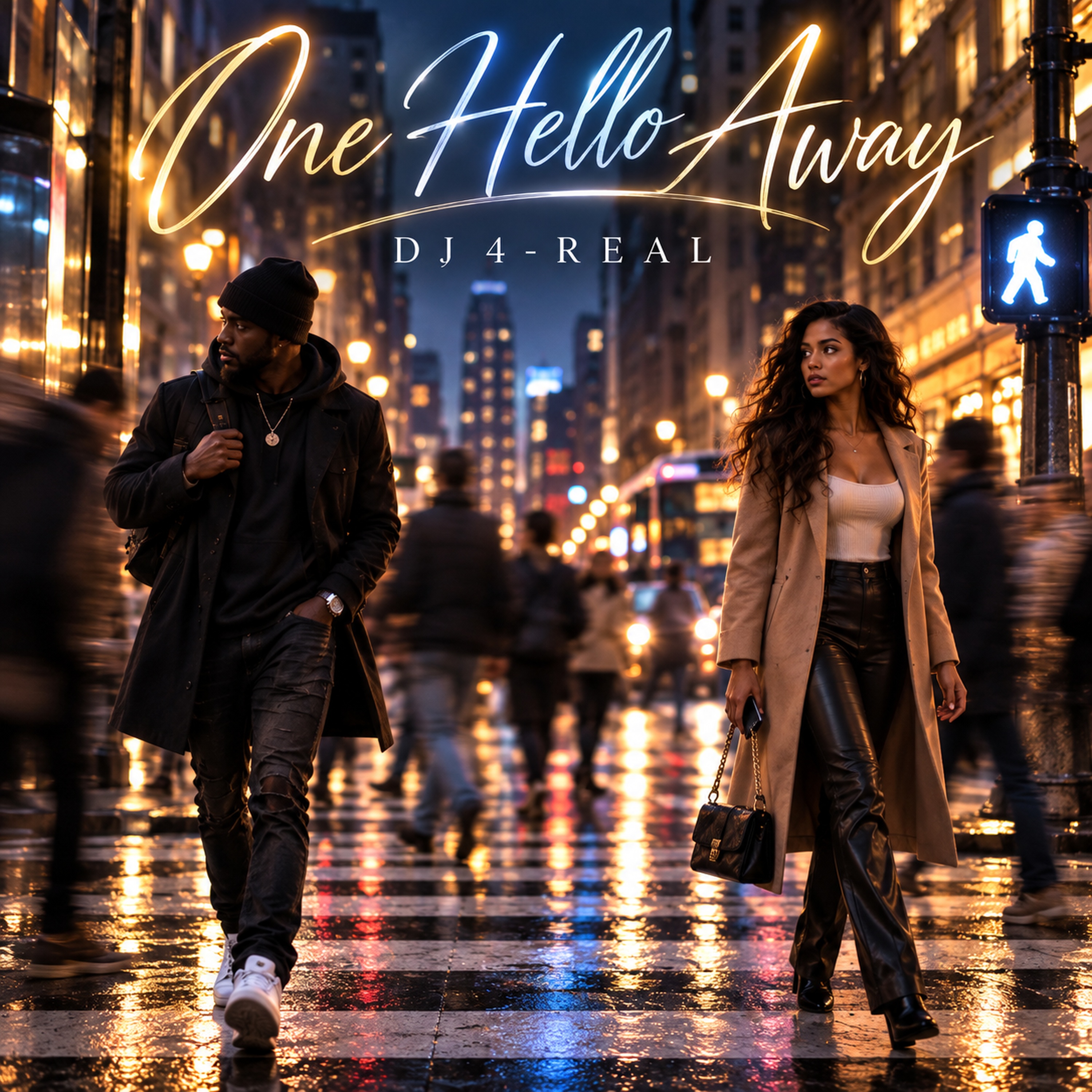 One Hello Away by Dj 4-Real cover art