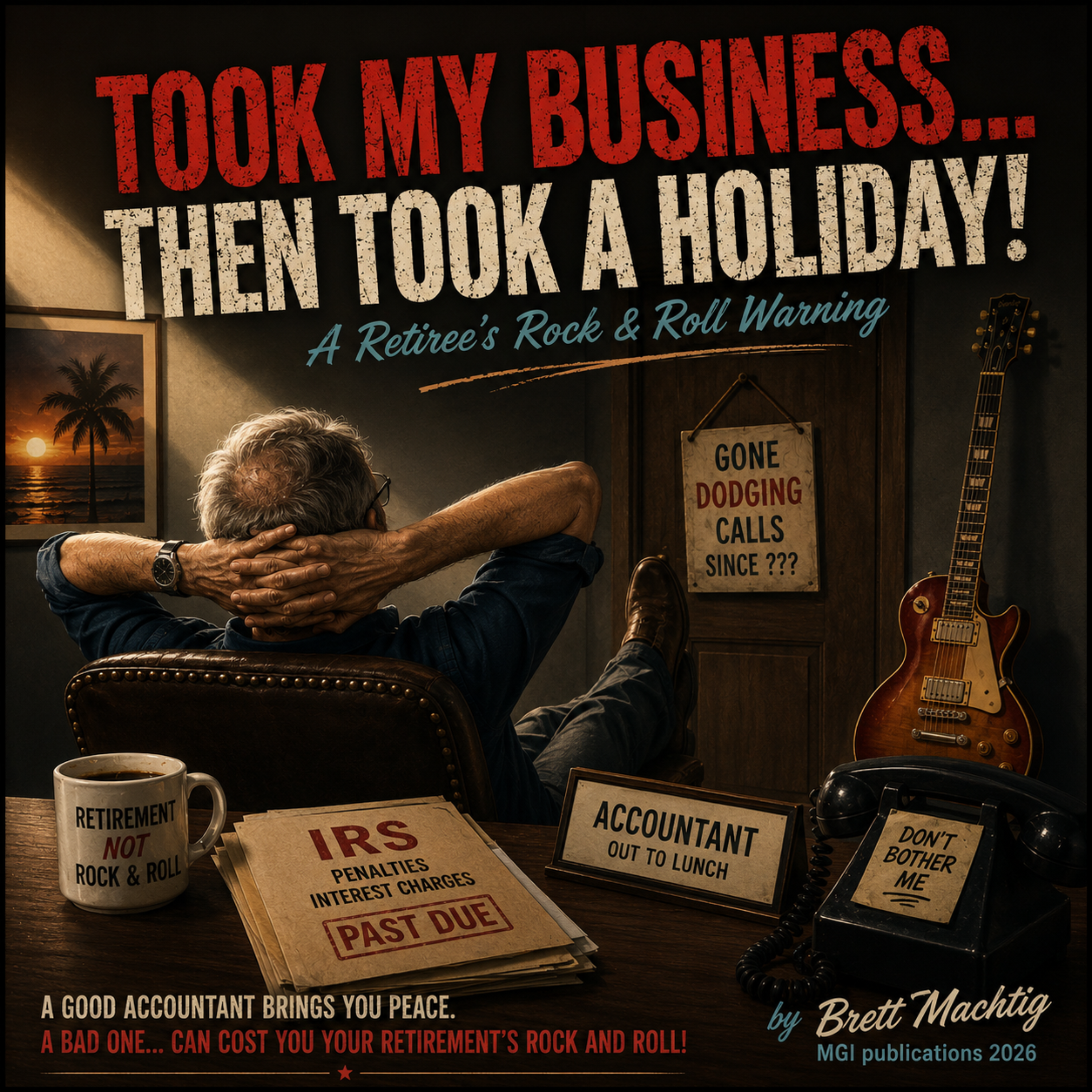 Took My Business, Then Took A Holiday by Brett Machtig cover art