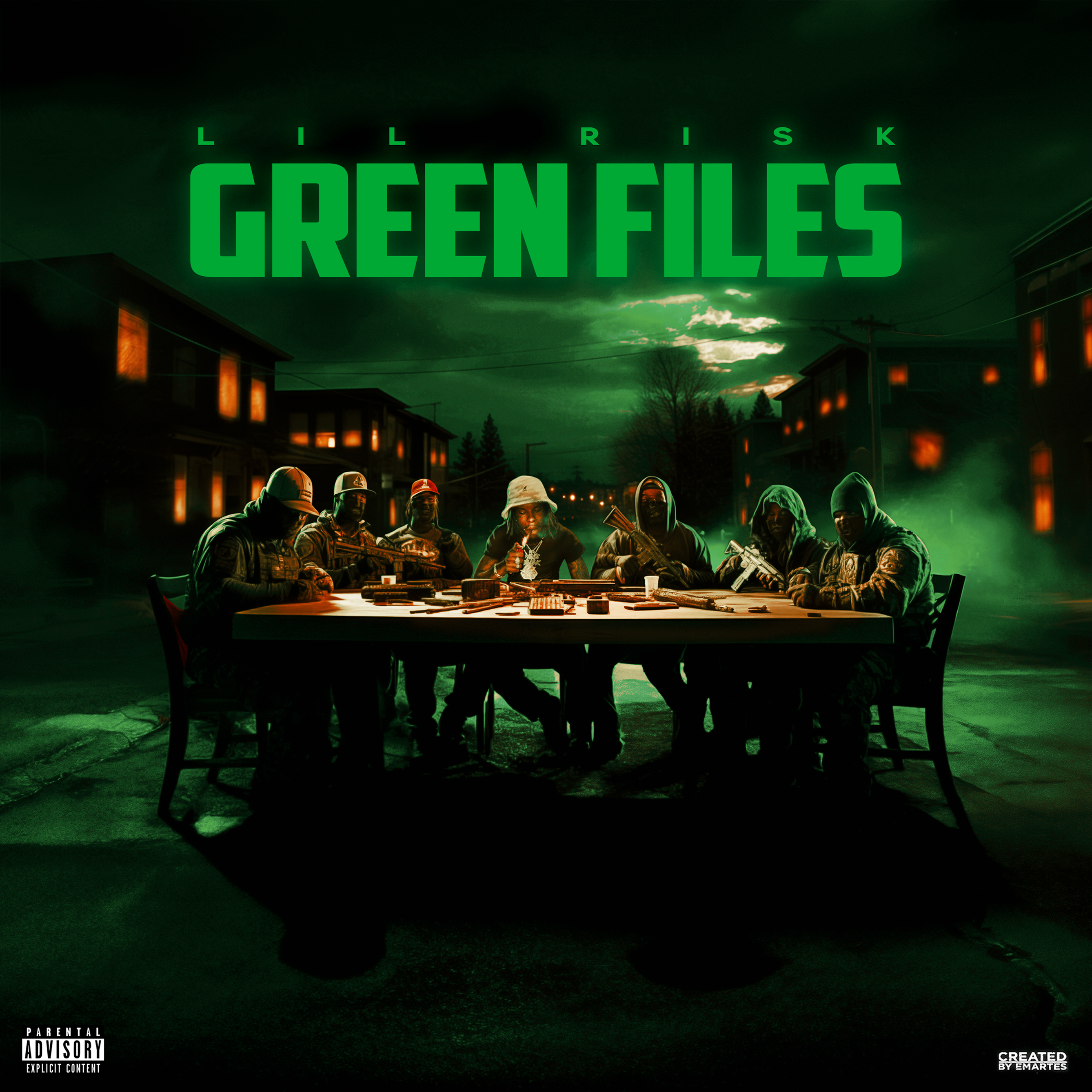 Green Files by Lil Risk cover art