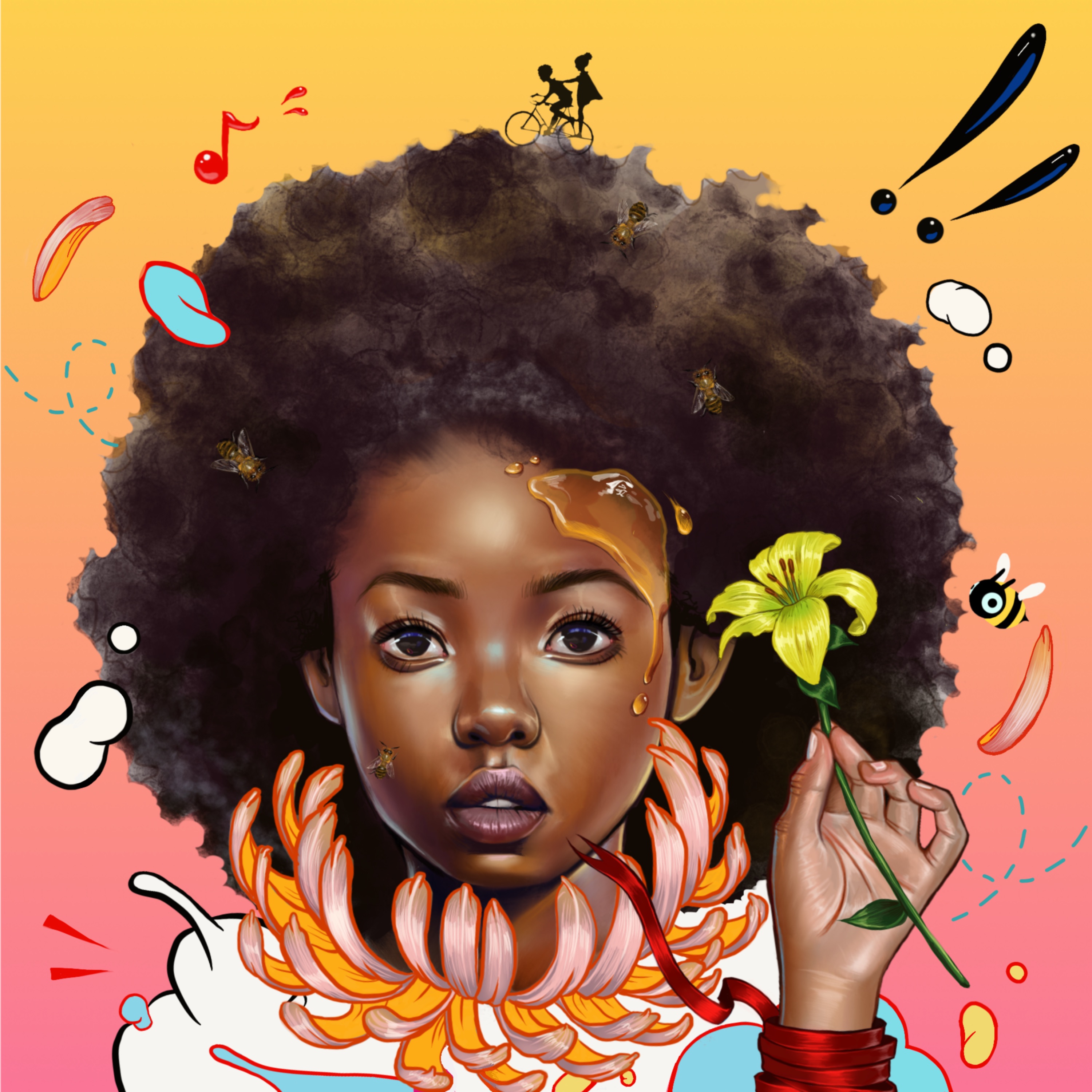 Roller/Sticky Beez artwork