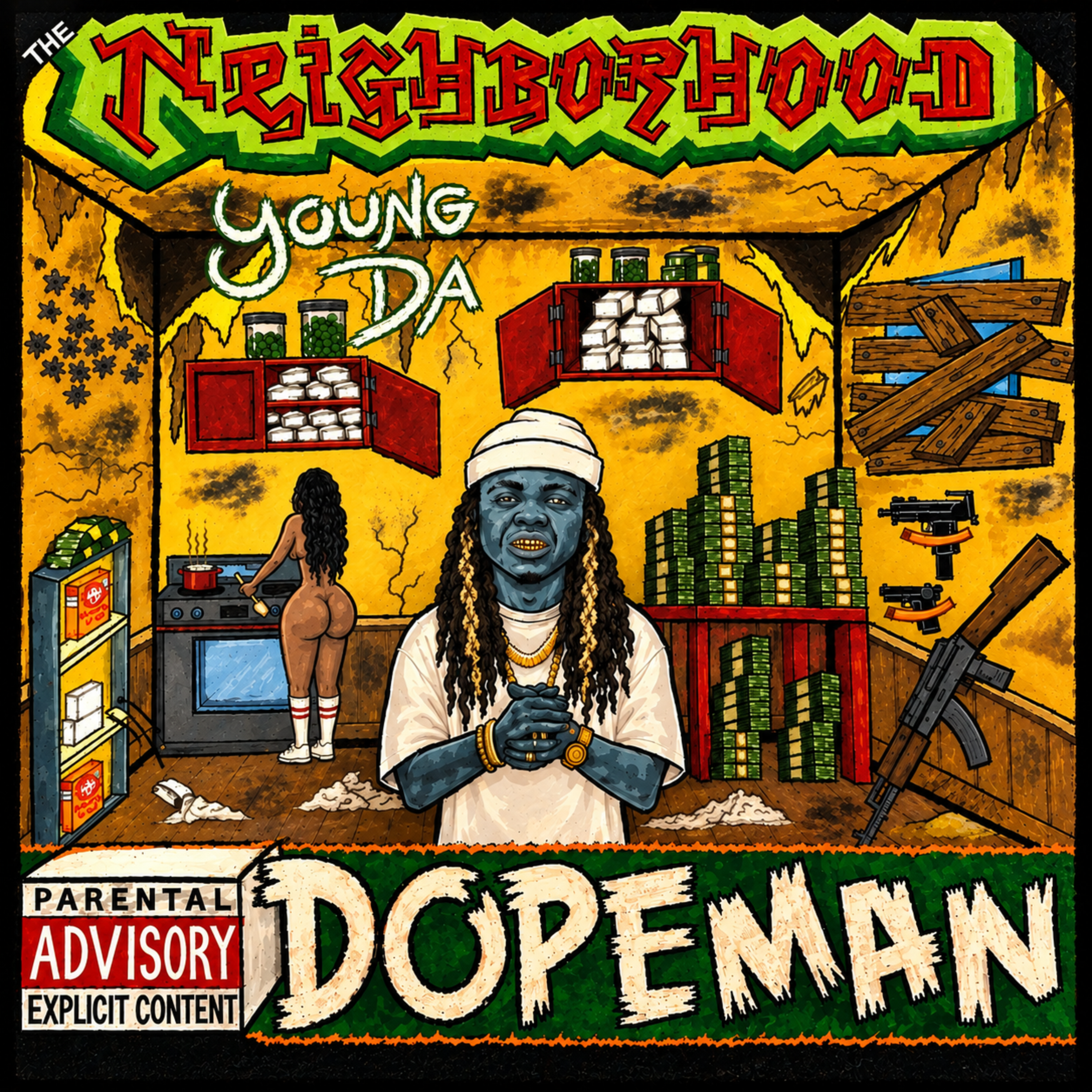 THE NEIGHBORHOOD DOPEMAN by Young Da cover art