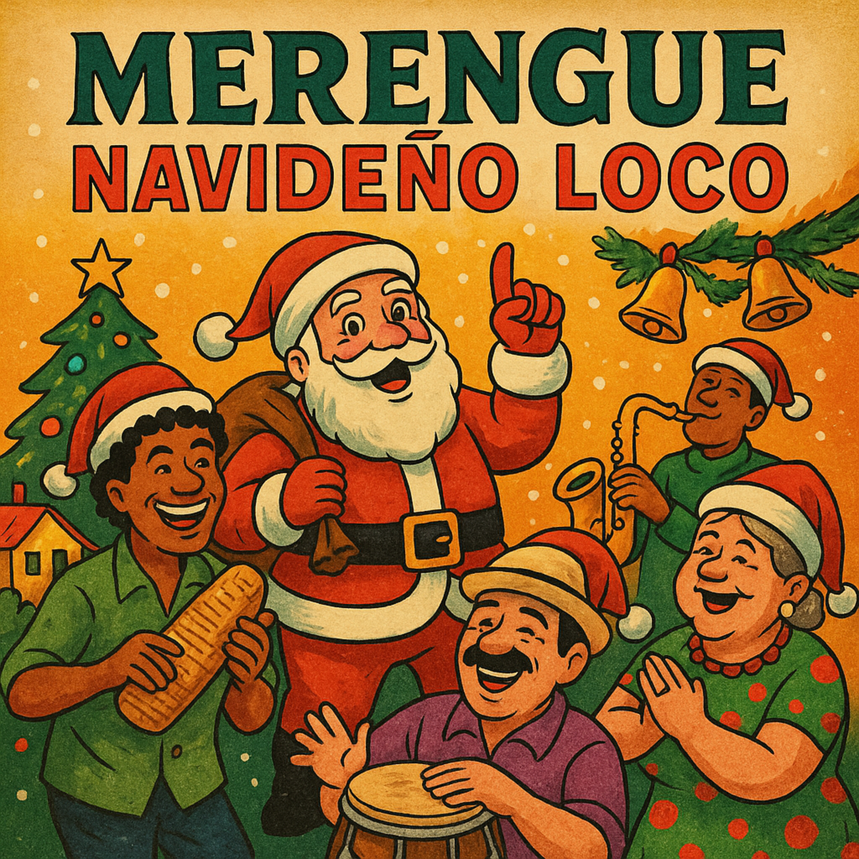 Merengue Navideño Loco artwork