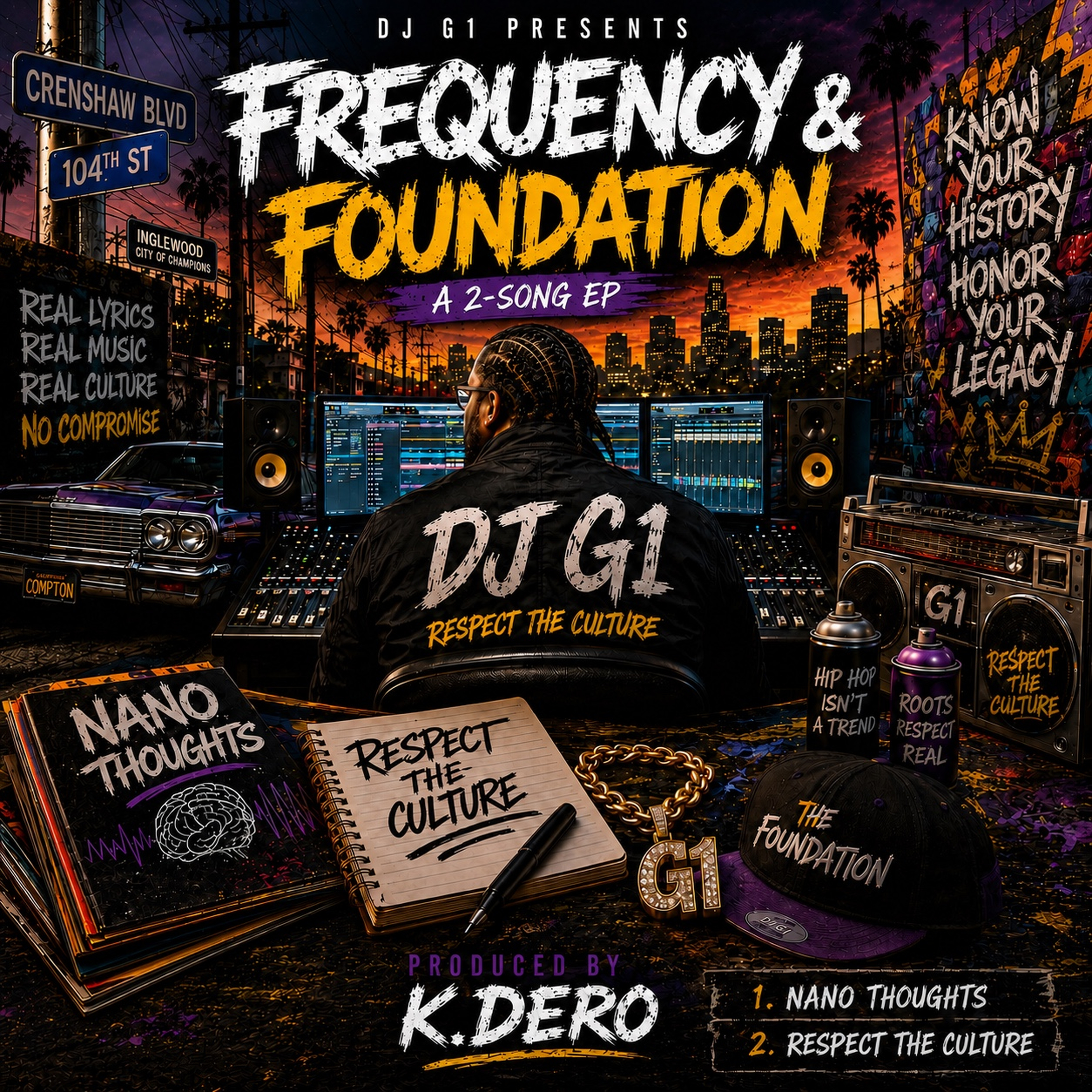 Frequency & Foundation by DJ G1 cover art
