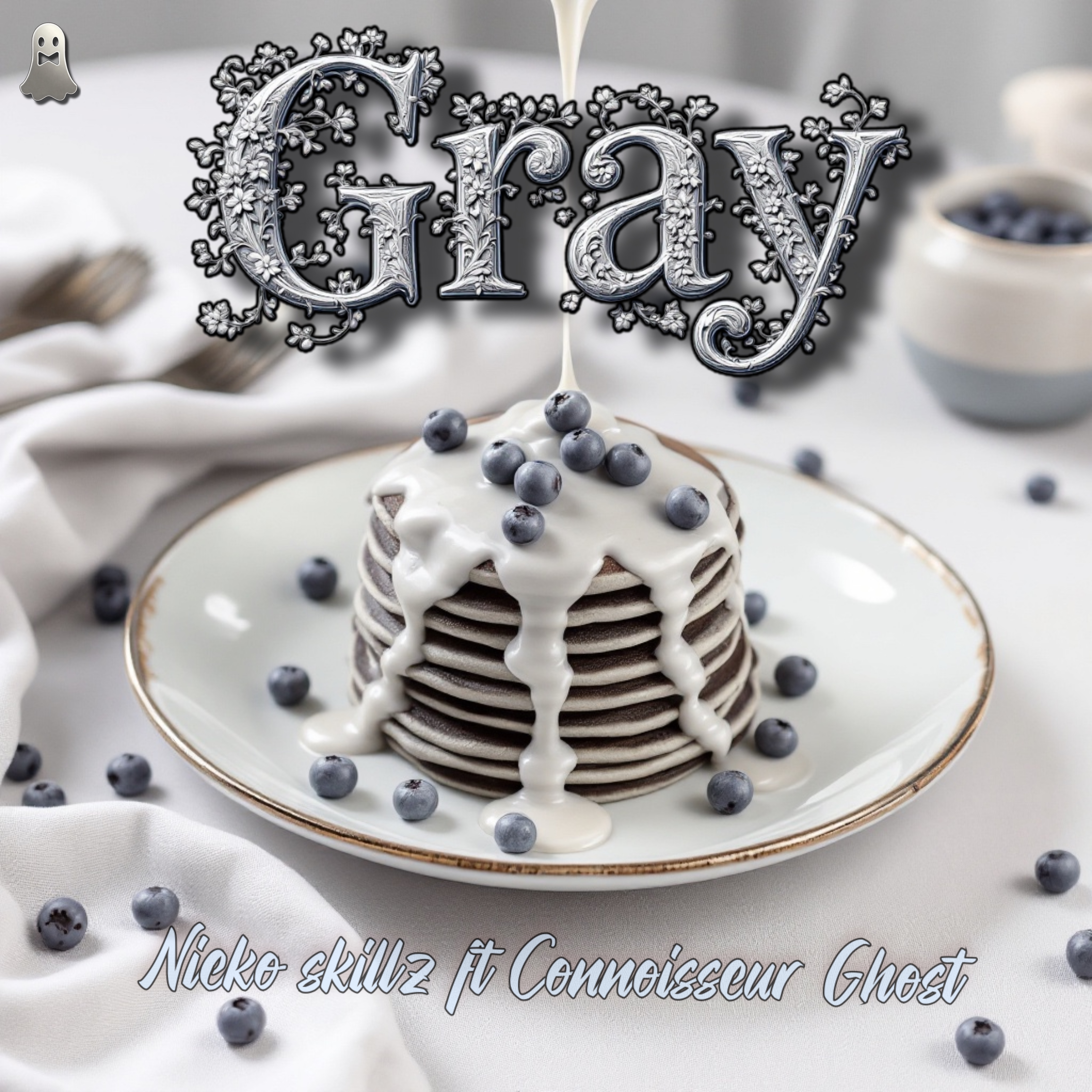 Gray artwork