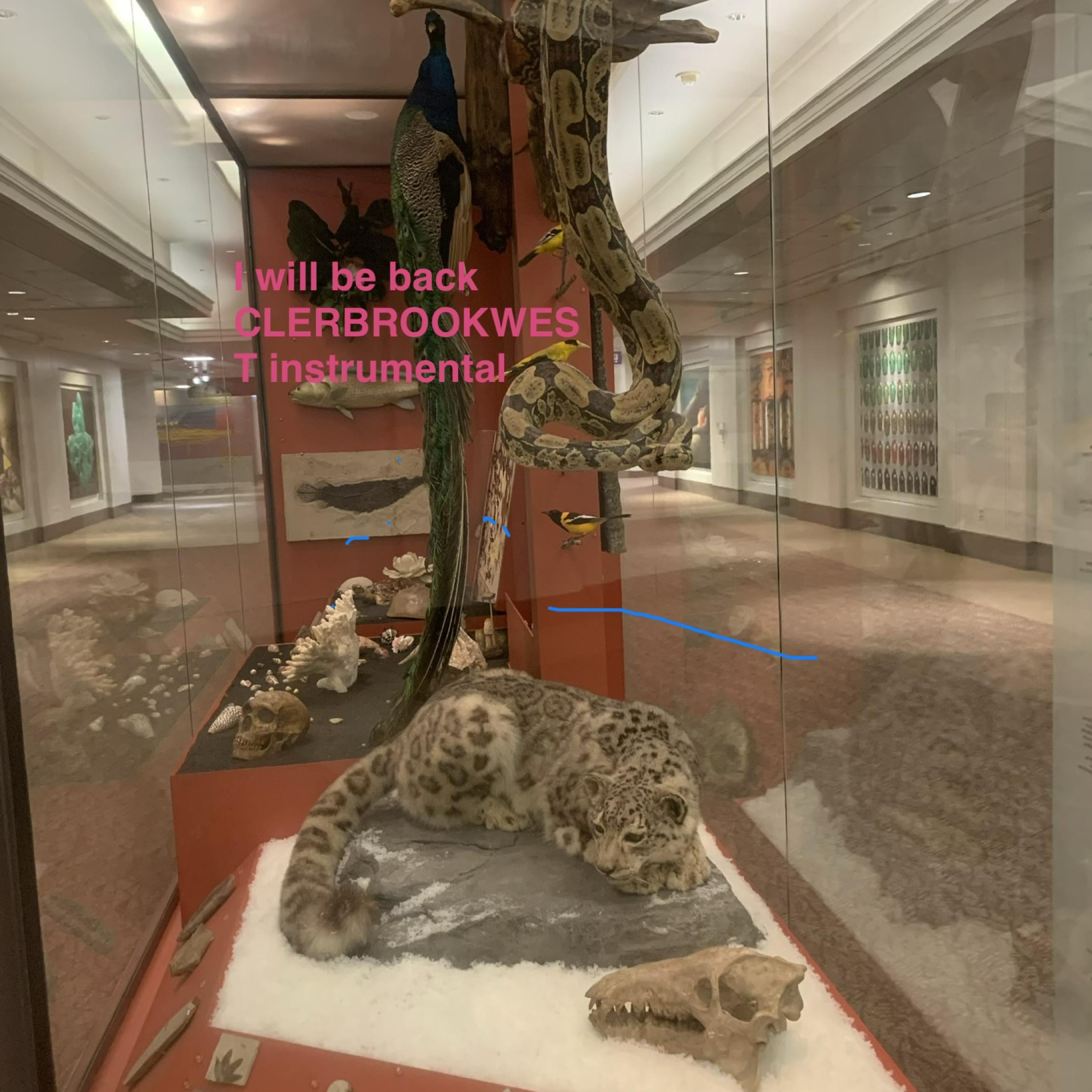 I will be back CLERBROOKWEST instrumental artwork