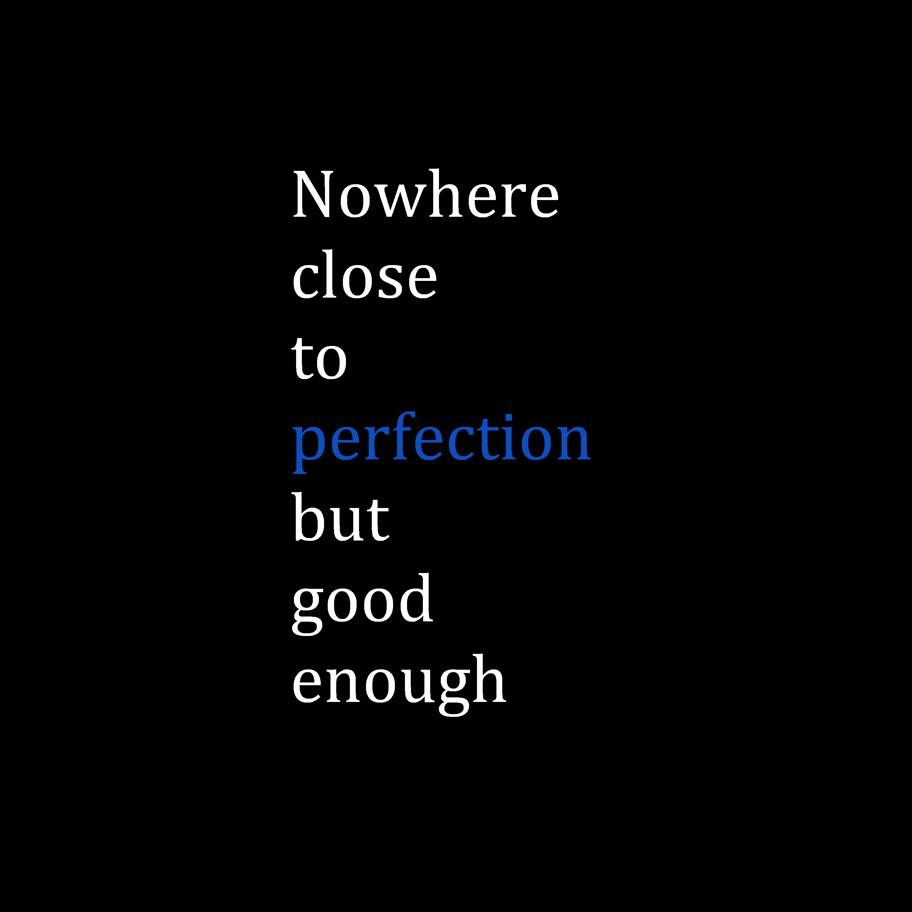 Nowhere close to perfection but good enough artwork