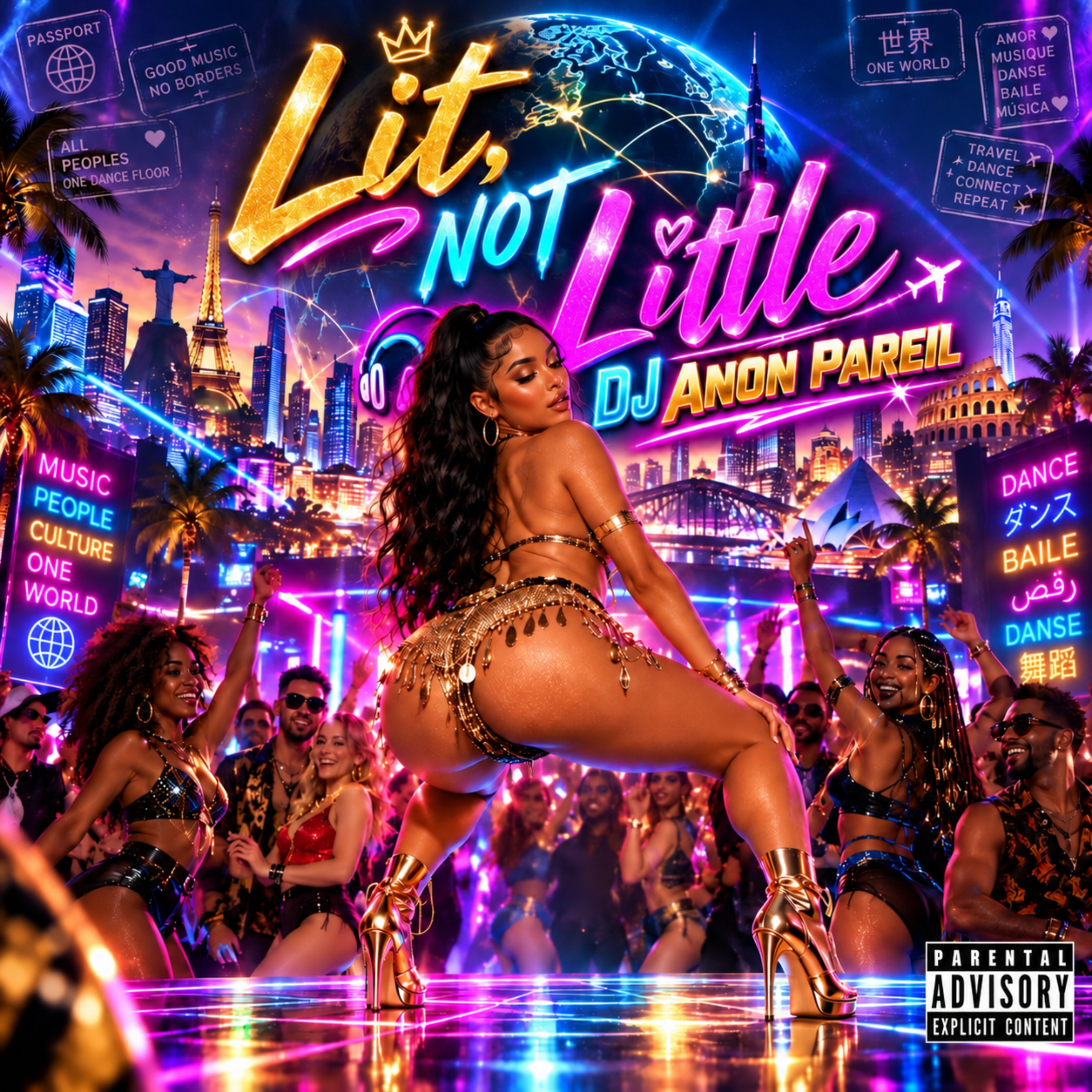 Lit, Not Little by DJ ANON PAREIL cover art