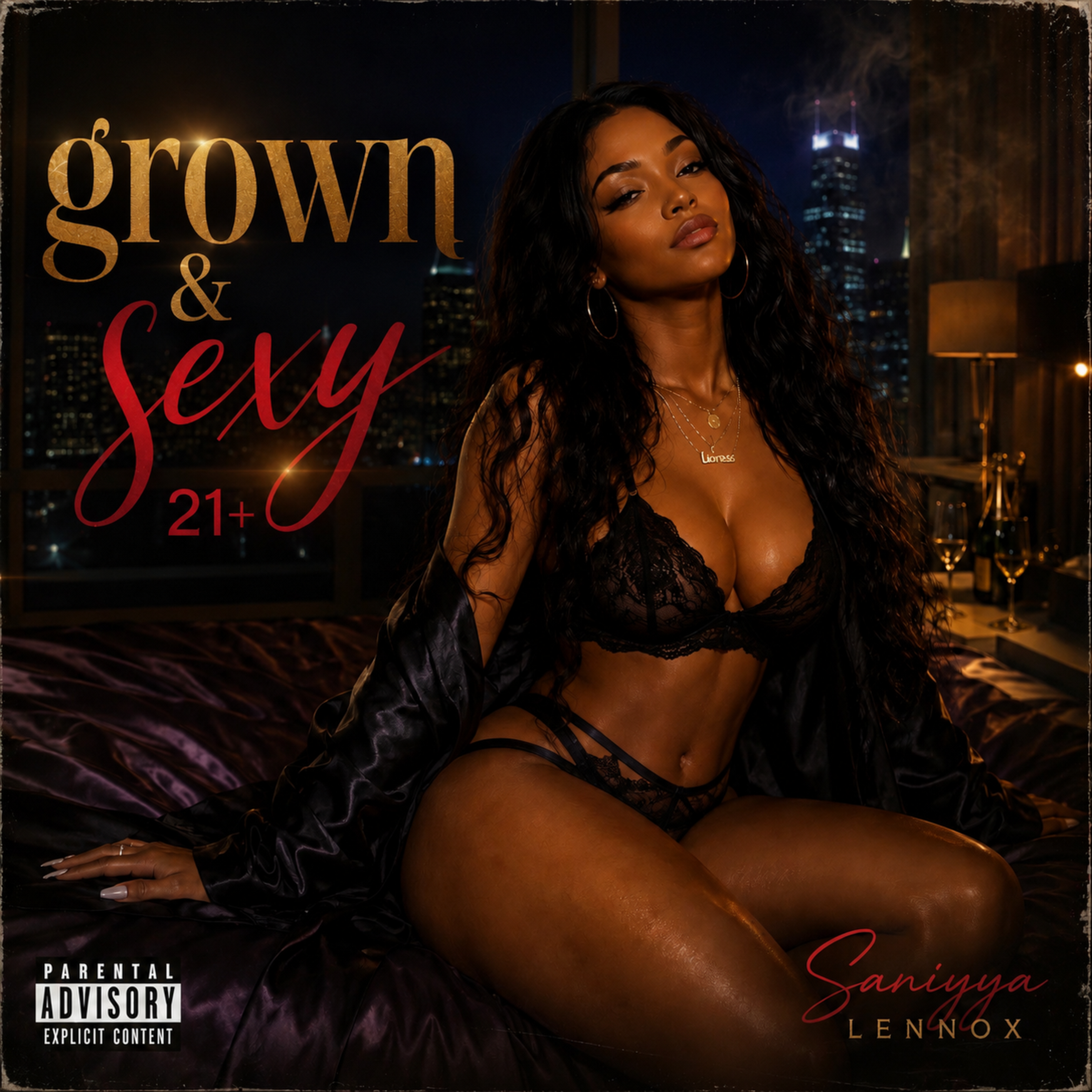 GROWN & SEXY 21+ by Saniyya Lennox cover art