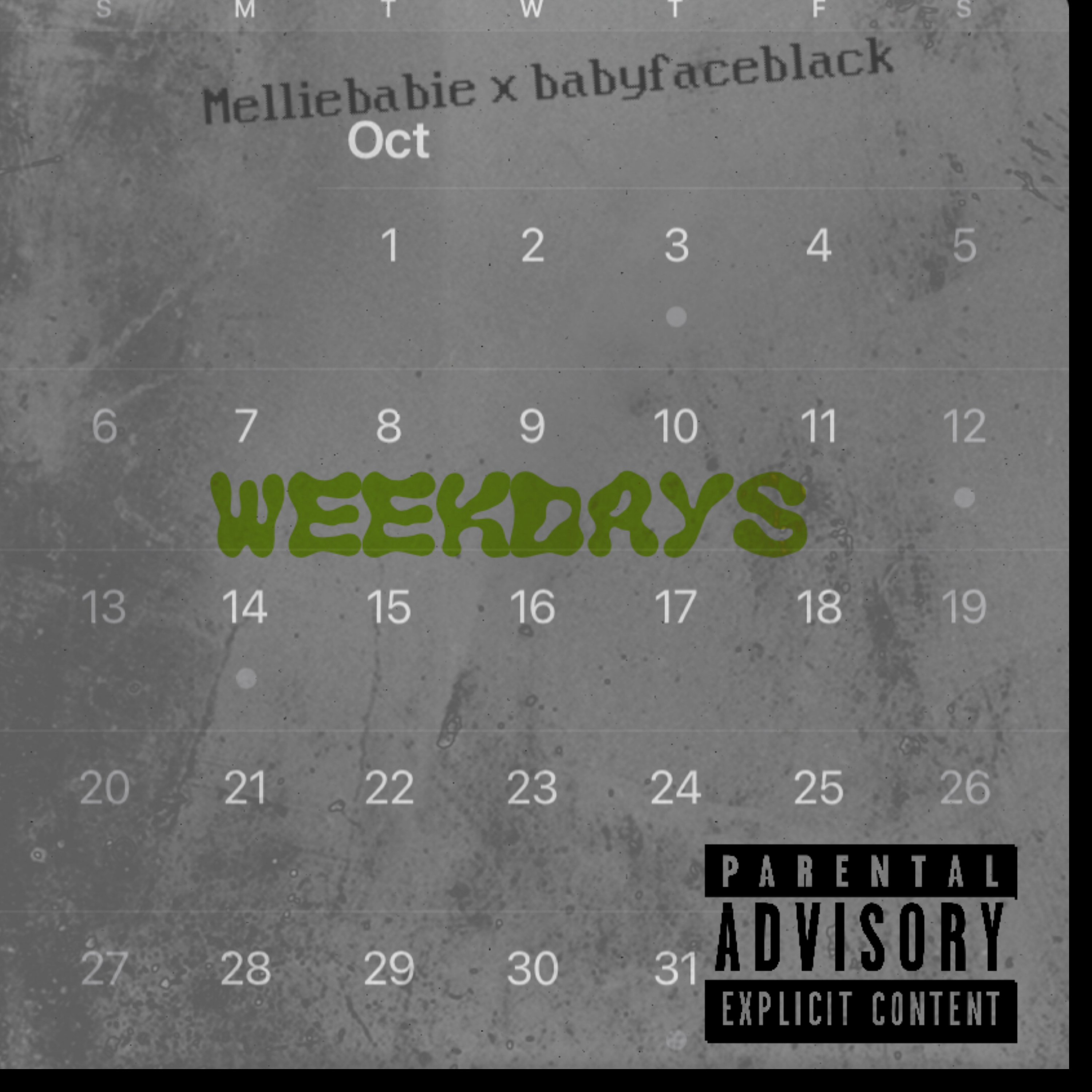 Weekdays artwork
