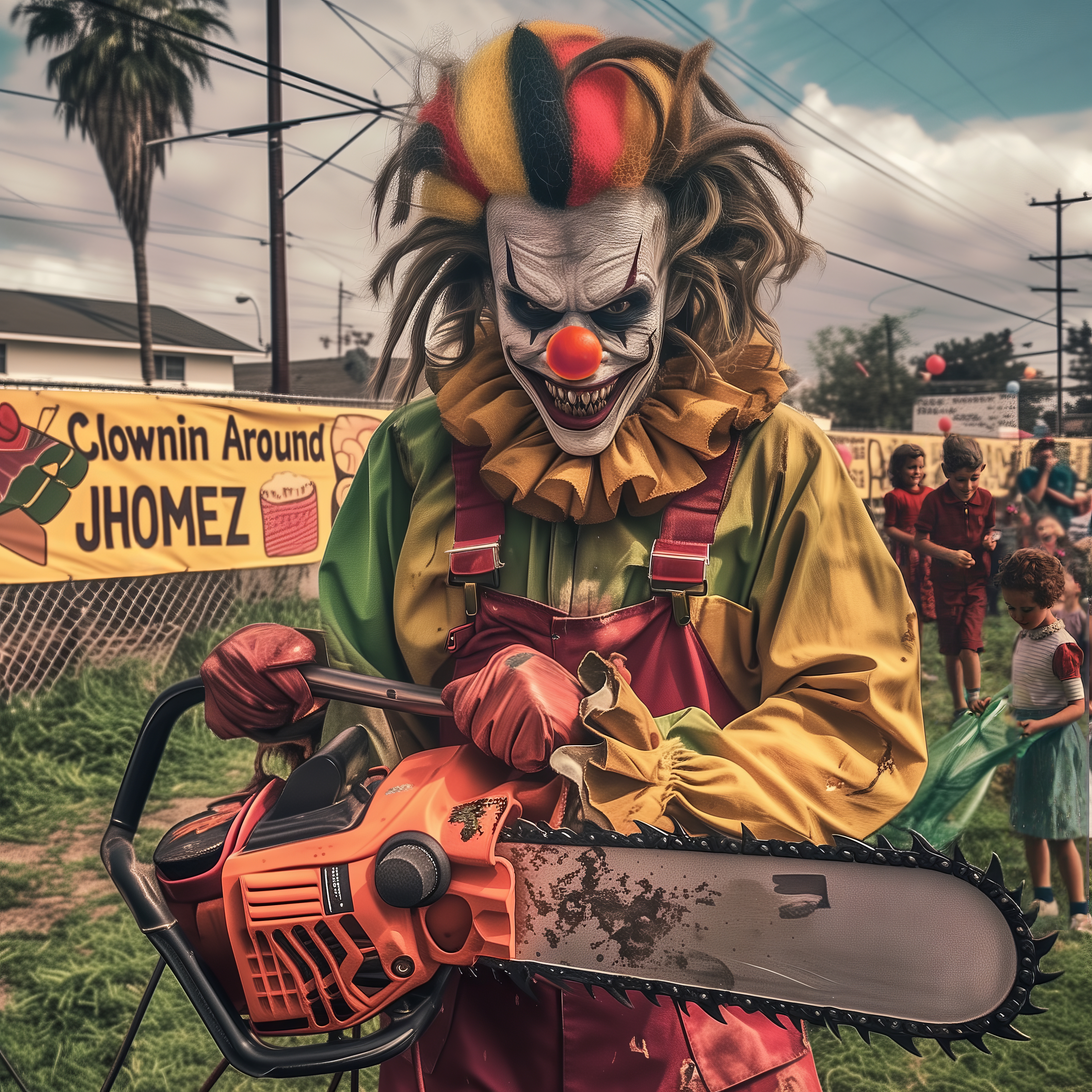 Clownin Around artwork