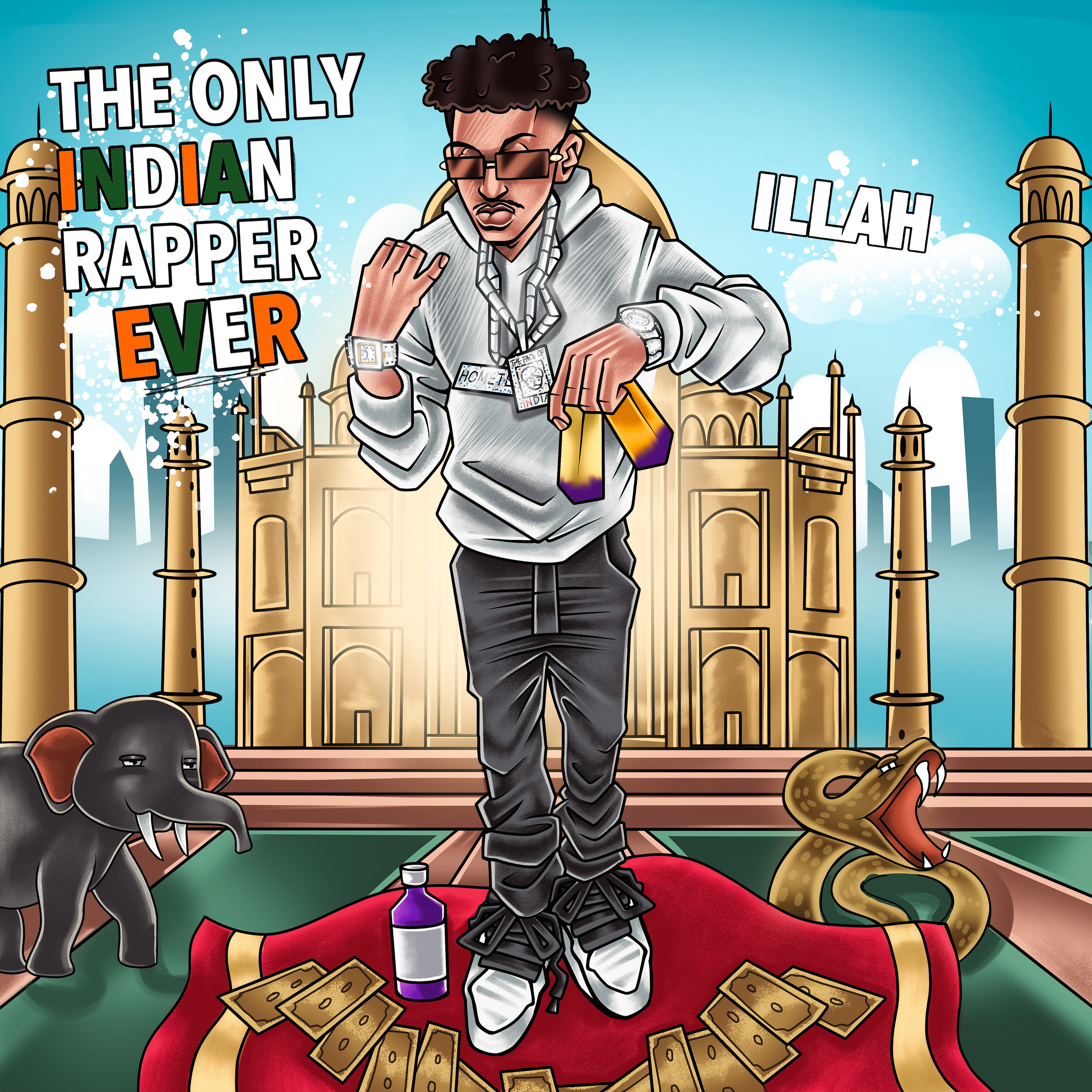 THE ONLY INDIAN RAPPER EVER artwork