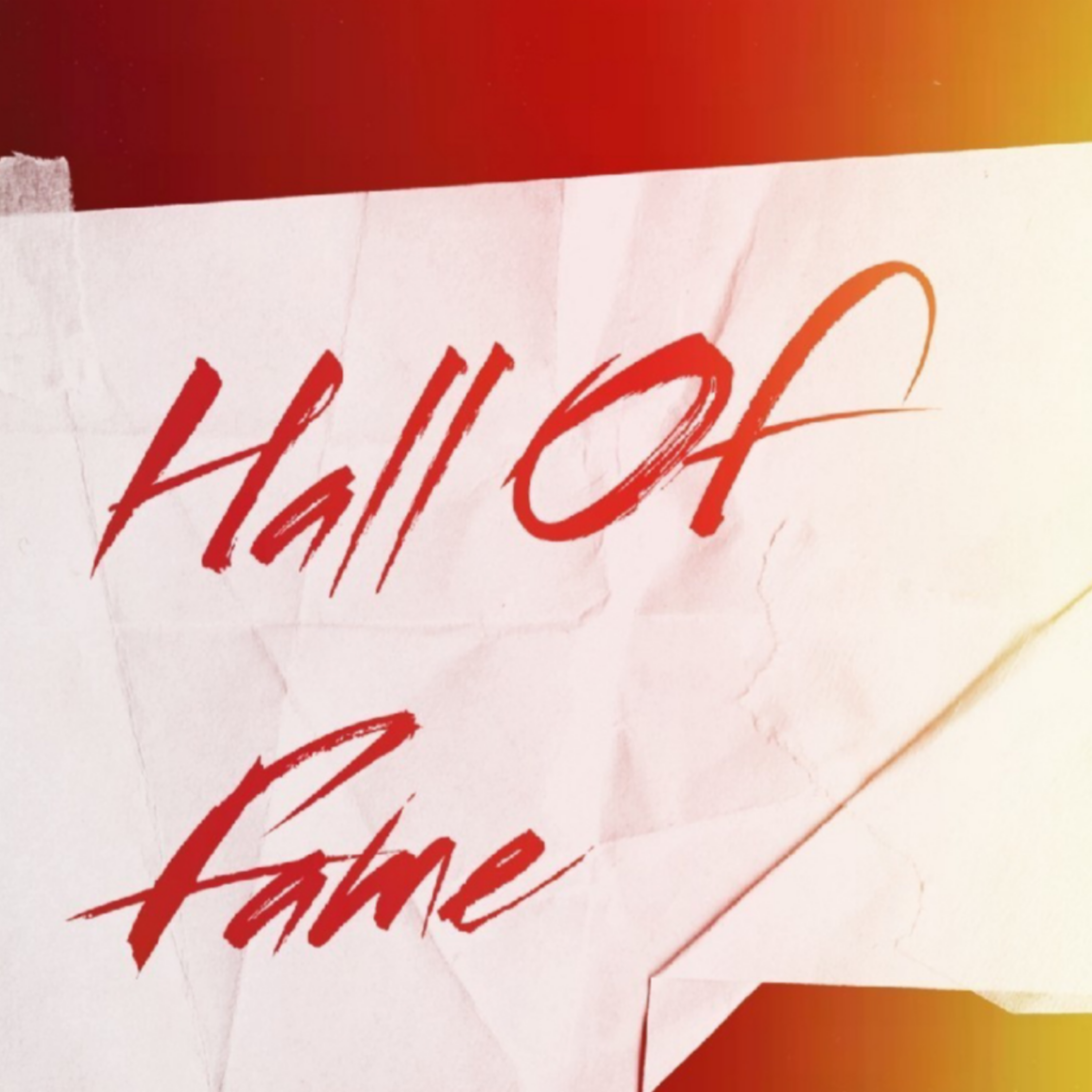 I made it to the Hall of Fame artwork