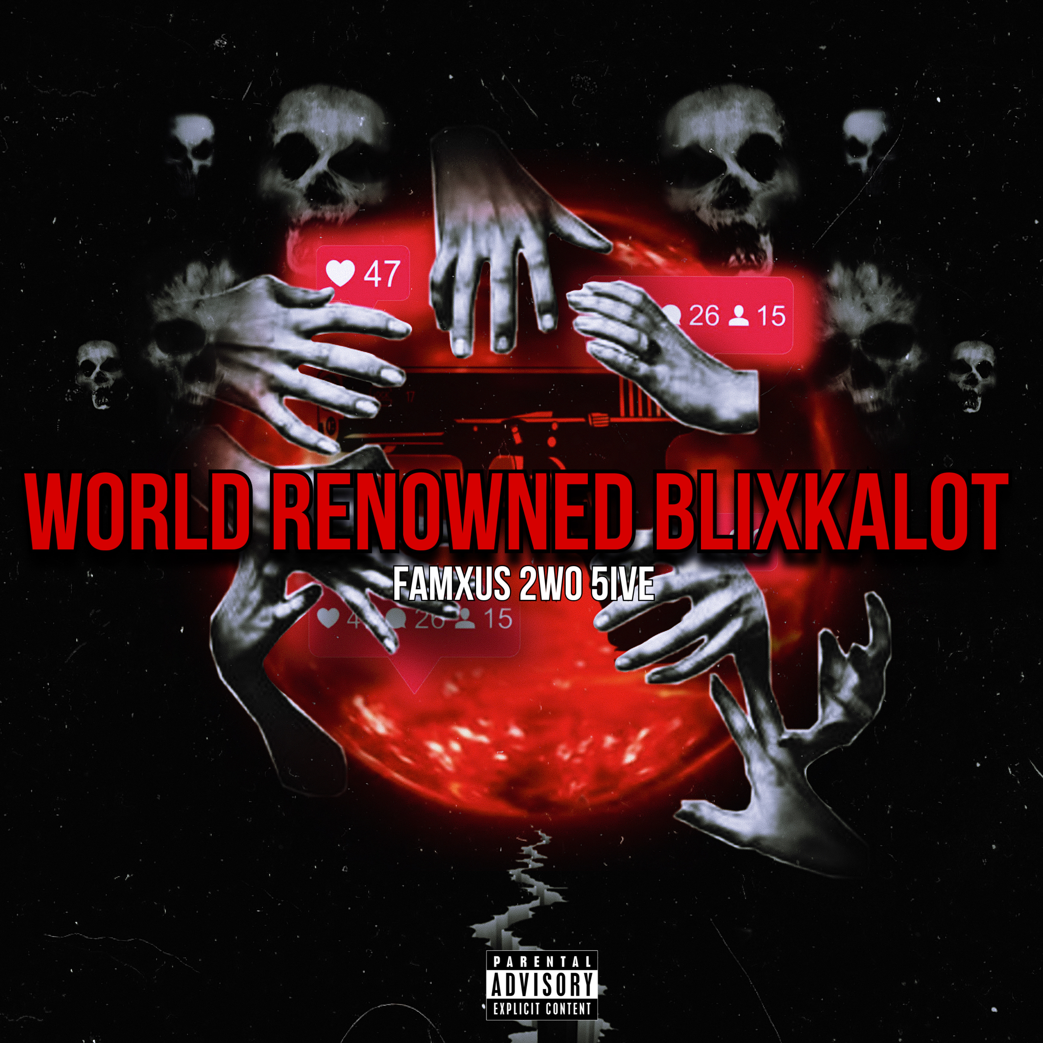 World Renowned Blixkalot artwork