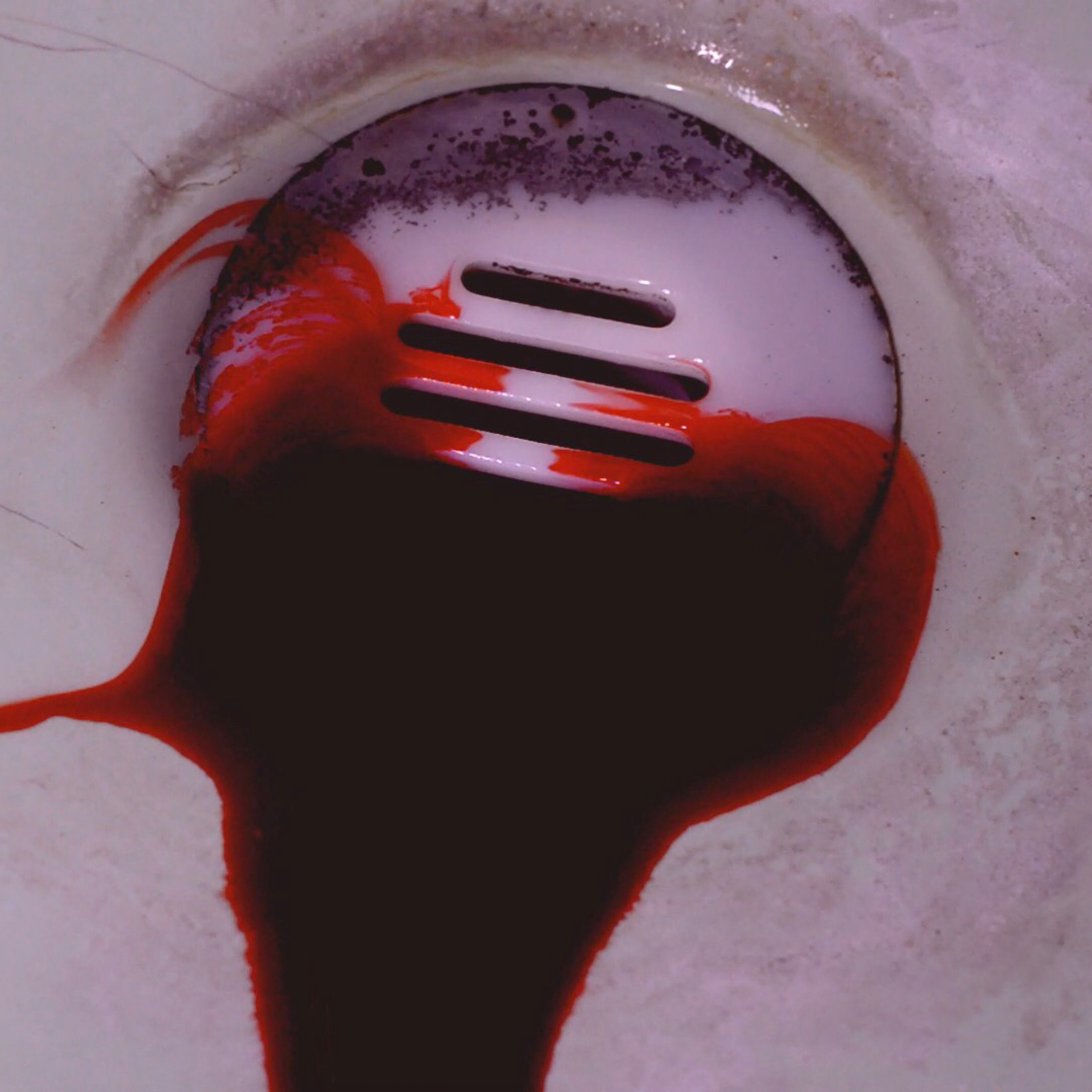 Blood Down The drain artwork