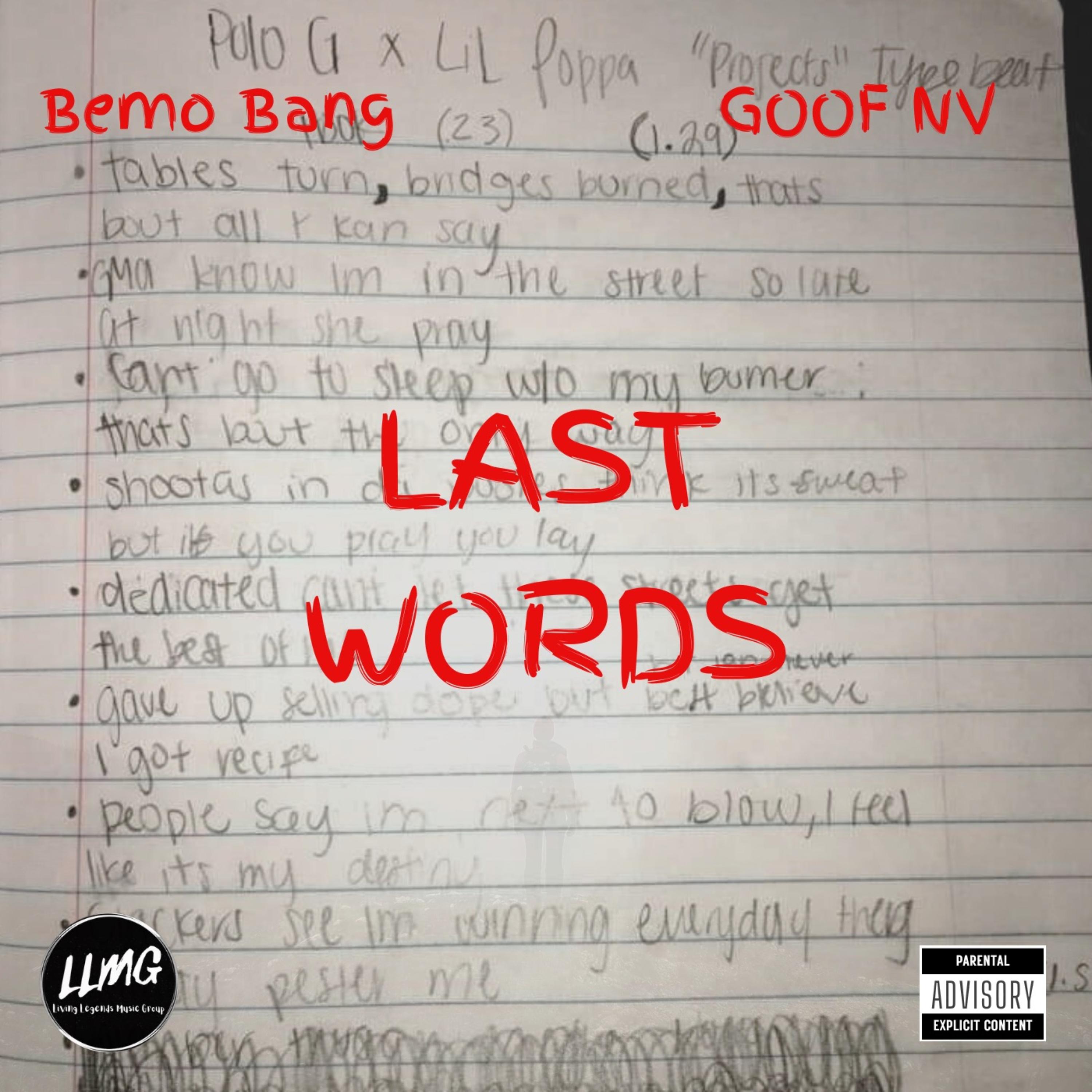 Last Words artwork