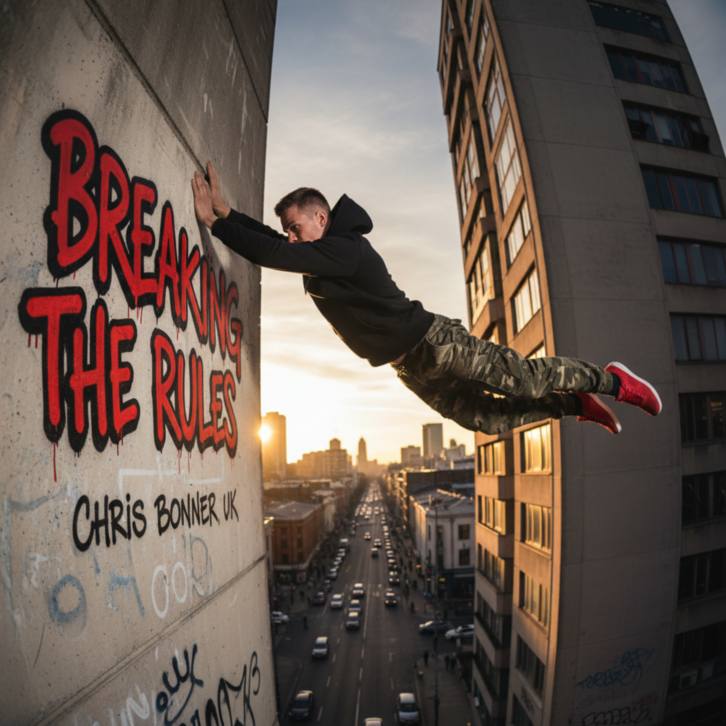 Breaking the Rules by Chris Bonner UK cover art