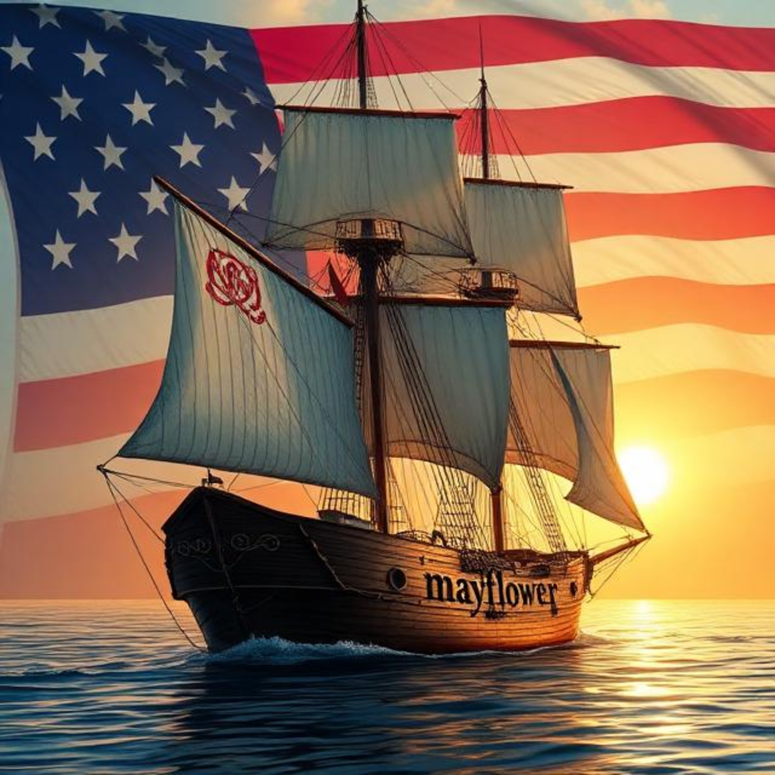 Mayflower artwork