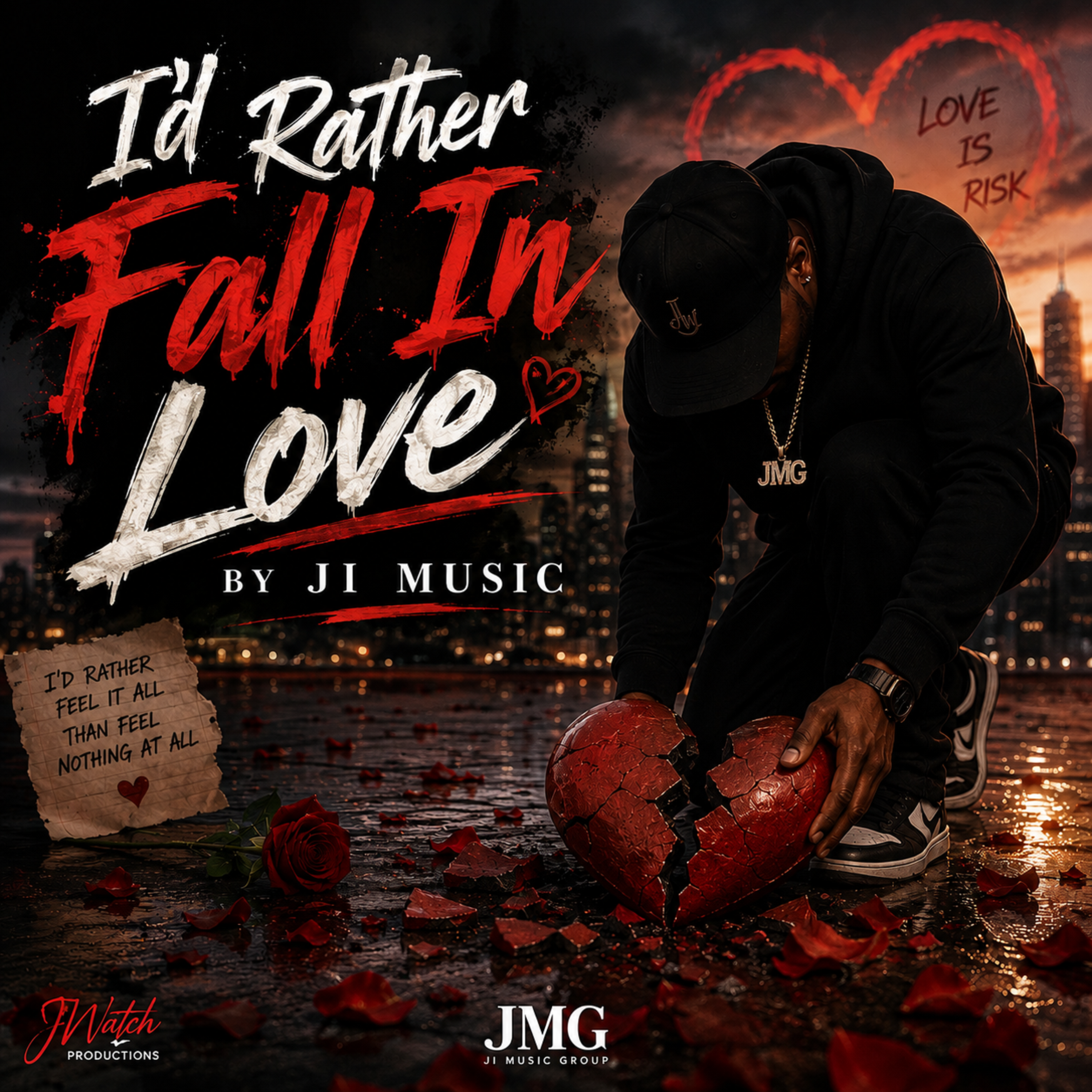 I'd Rather Fall In Love by Ji Music cover art