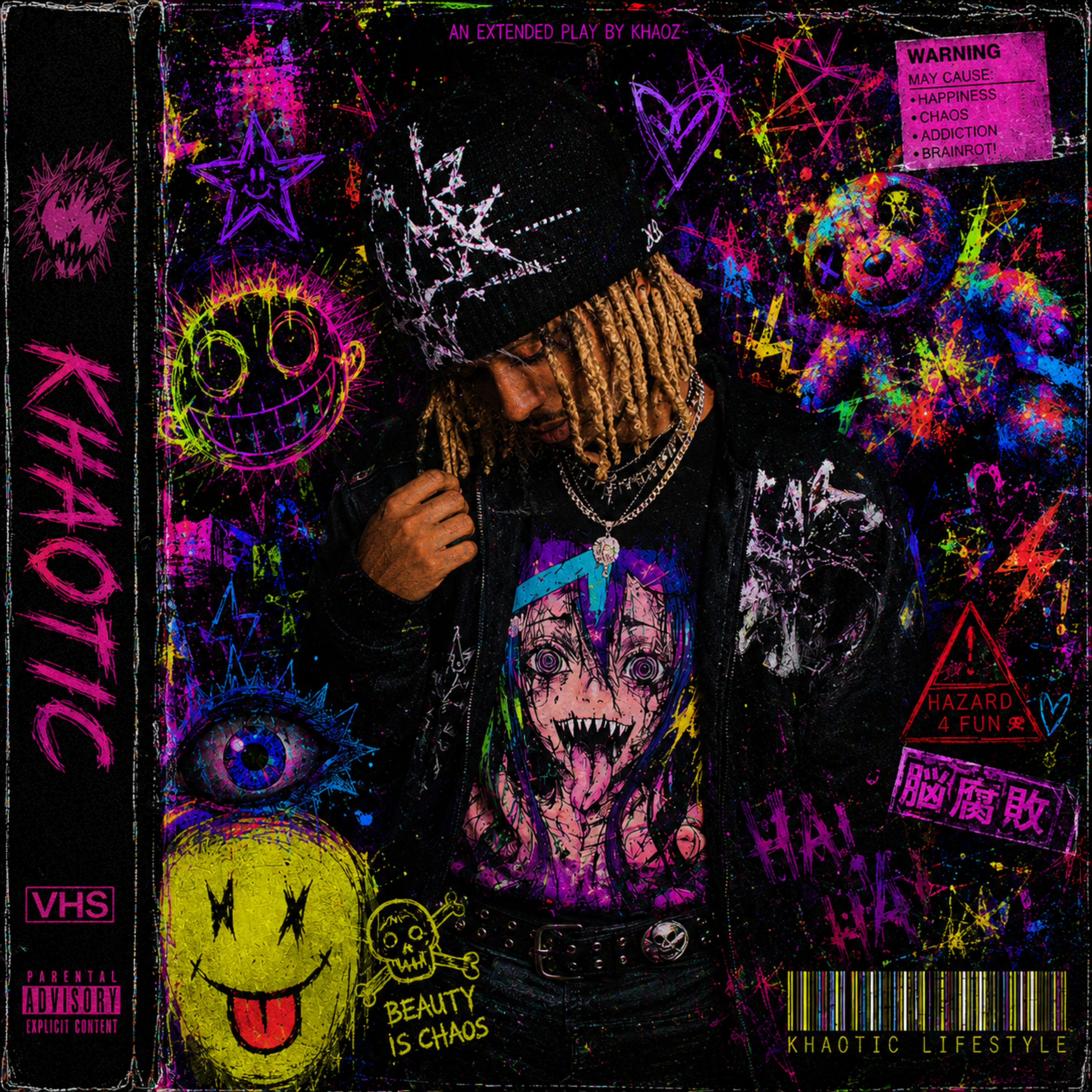 BRAINR0T! by kha0z l0aded cover art