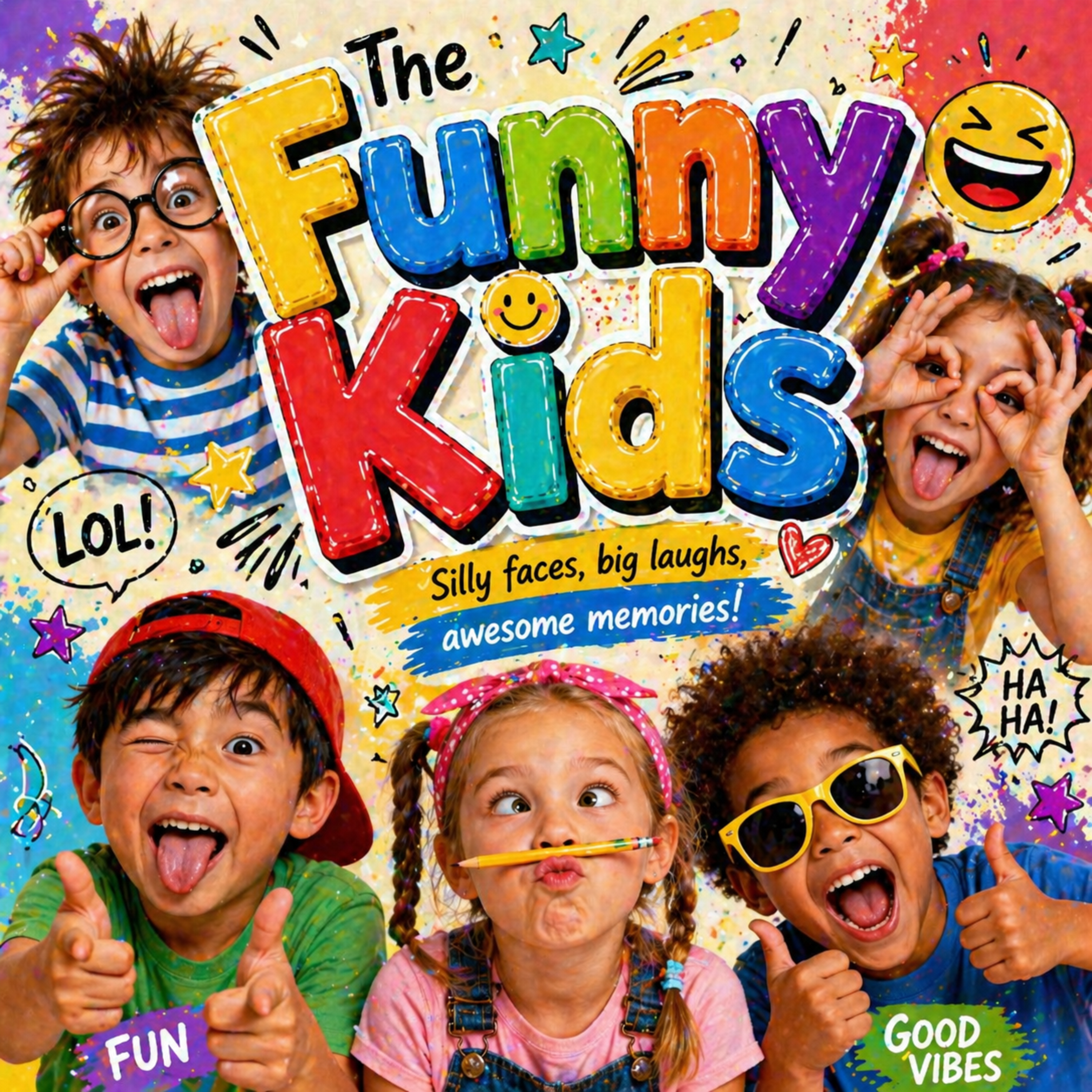 the funny kids artwork
