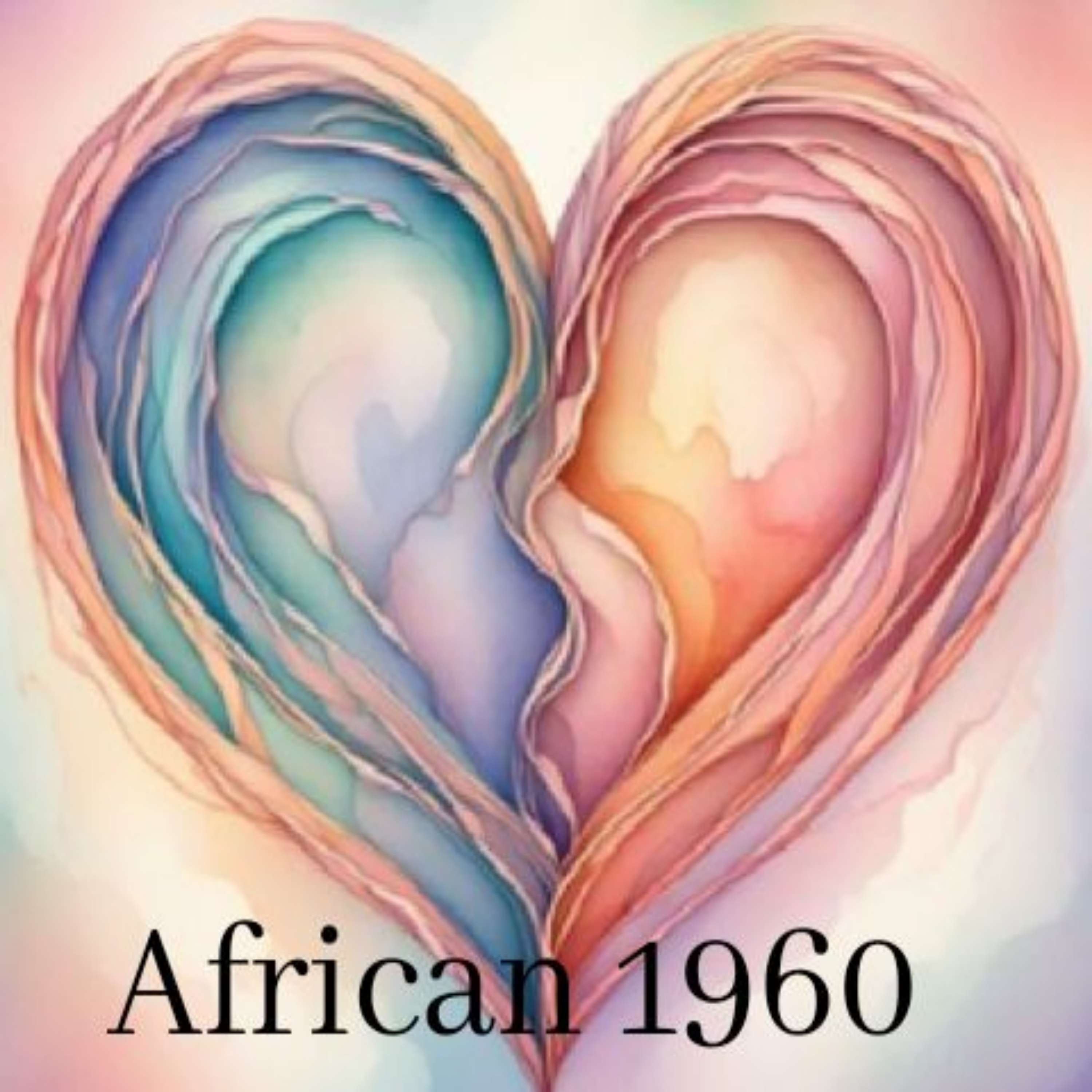 African 1960 artwork