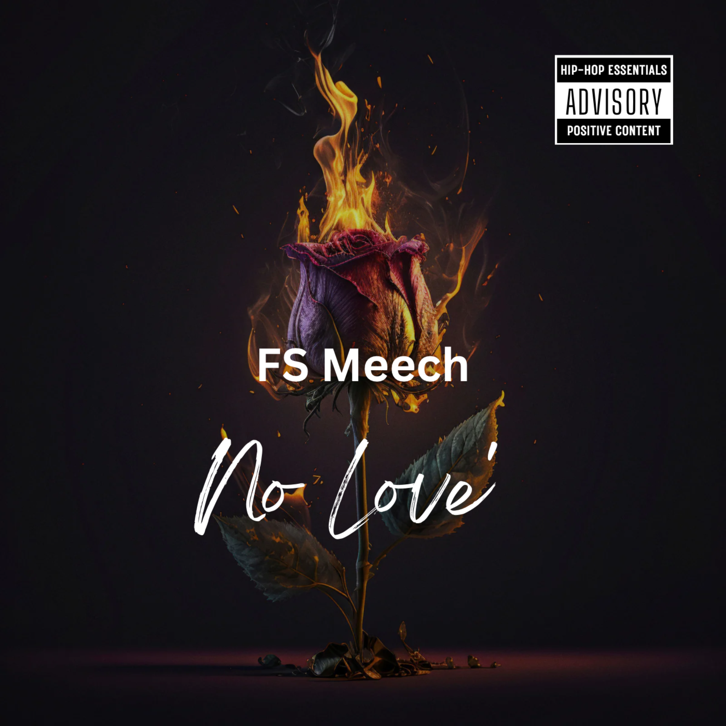 No Love artwork