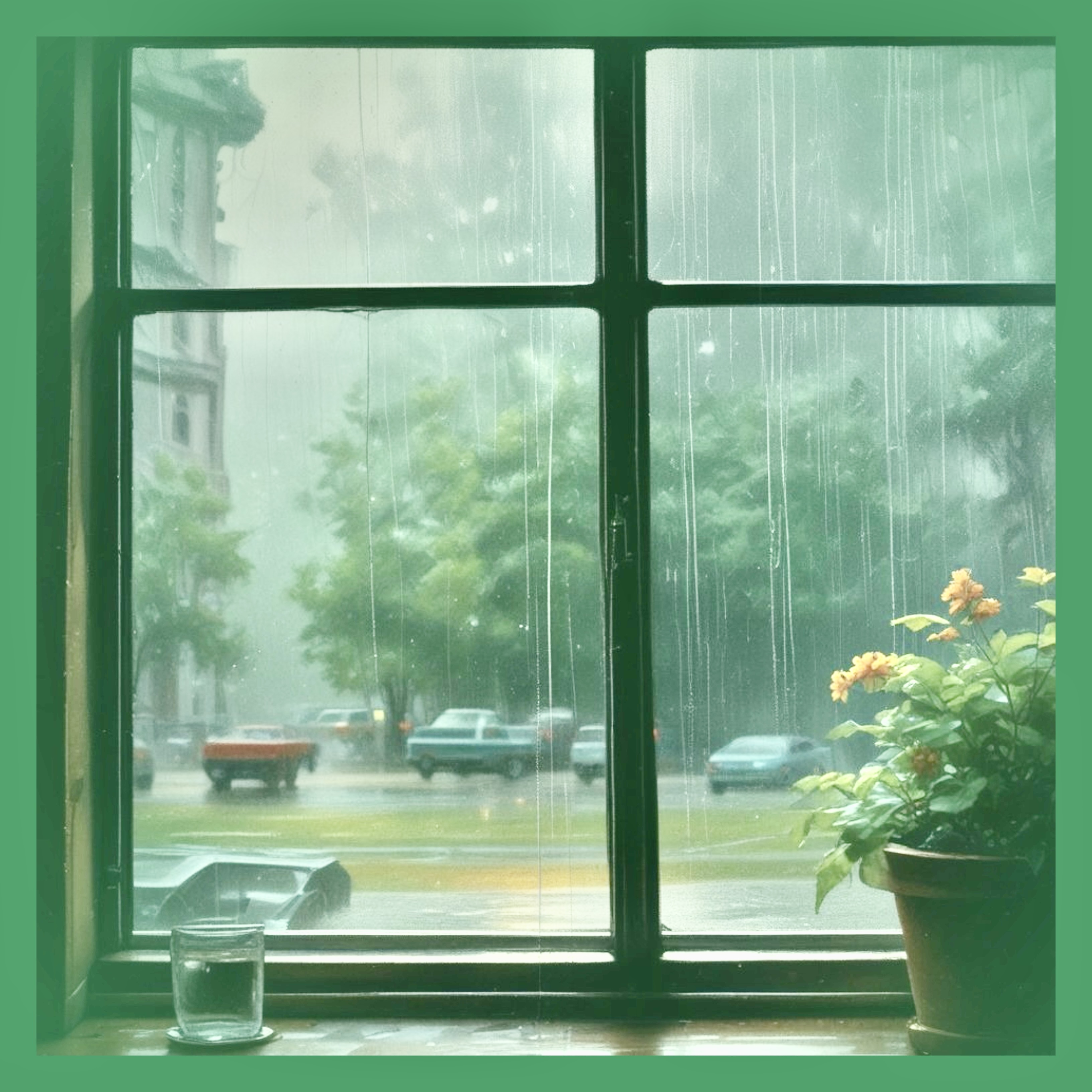 green blanket artwork