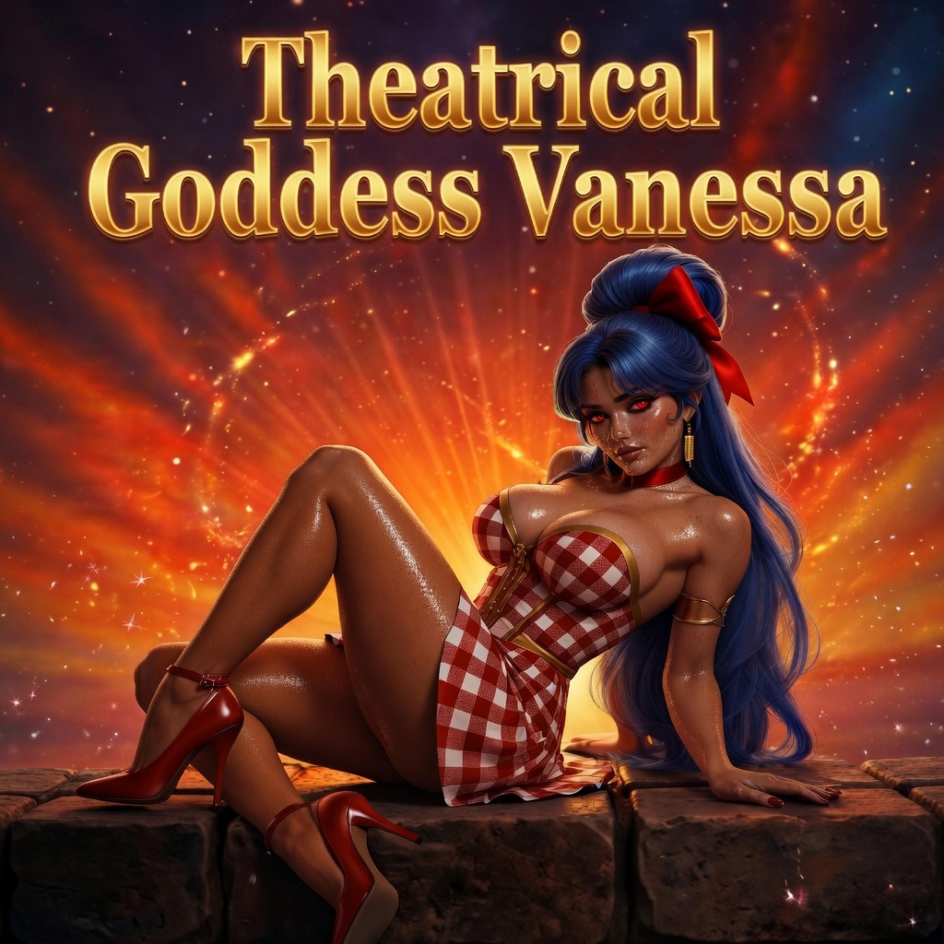 Theatrical Goddess Vanessa artwork