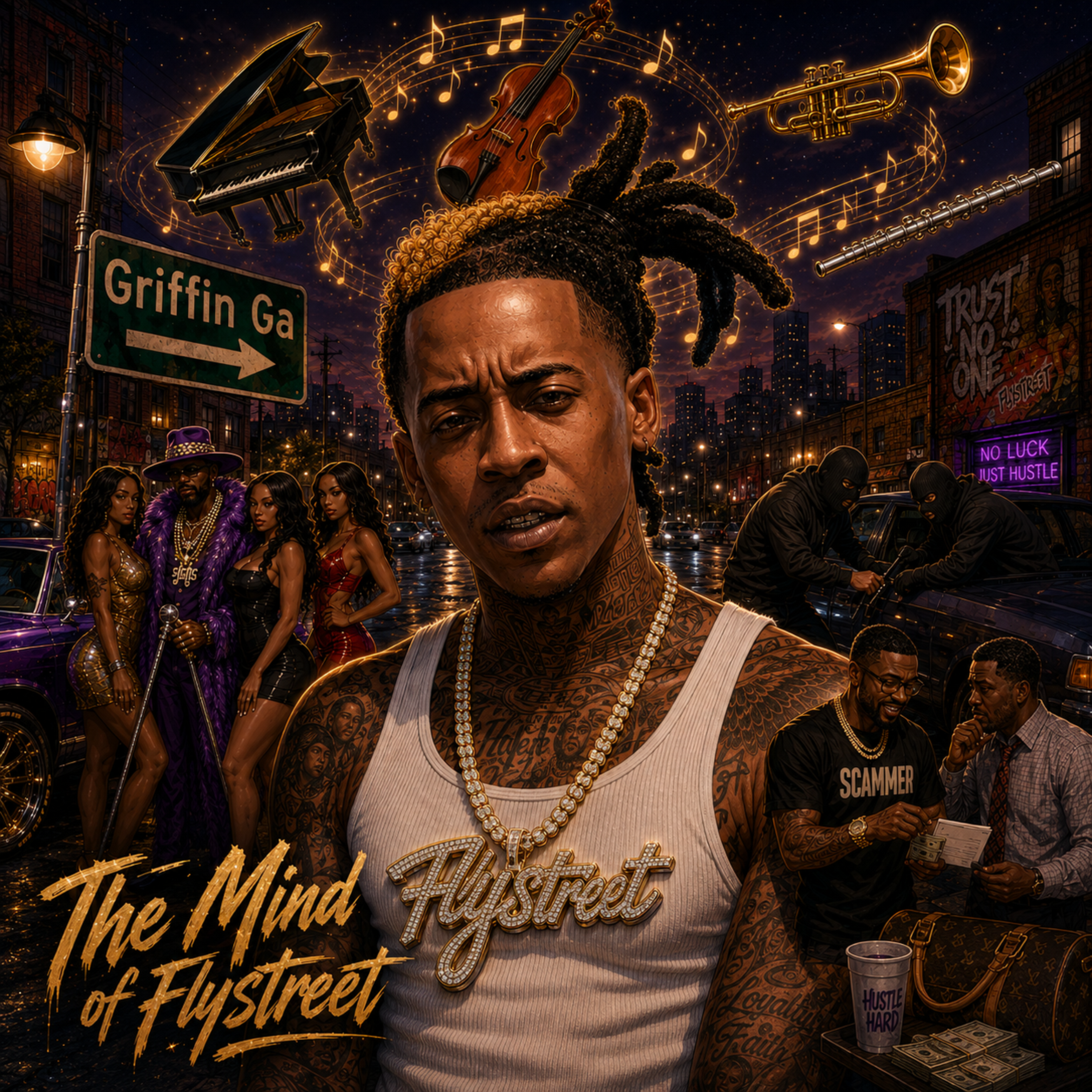 The Mind Of Flystreet by Jstokes The Gifted One cover art