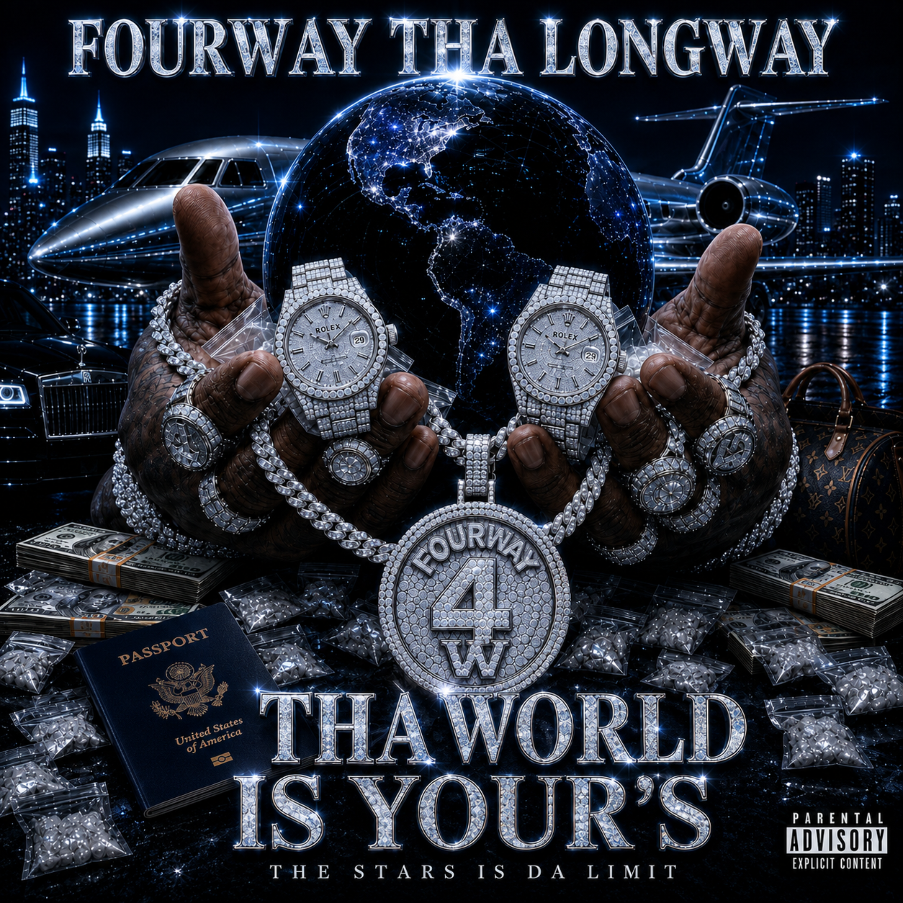 Tha World Is Your's by FOURWAY THA LONGWAY cover art